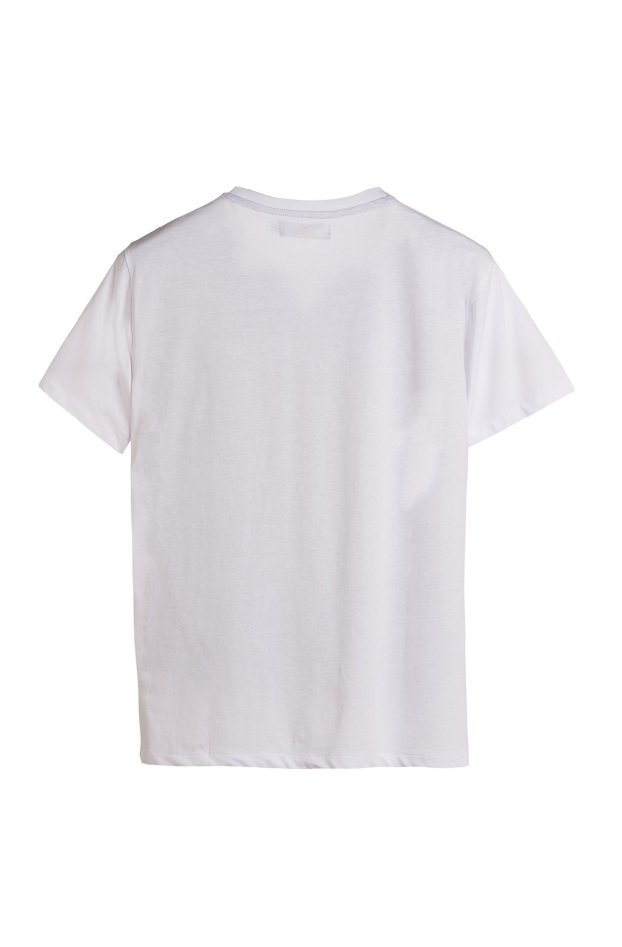 T-SHIRT COL ROND À MANCHES COURTES