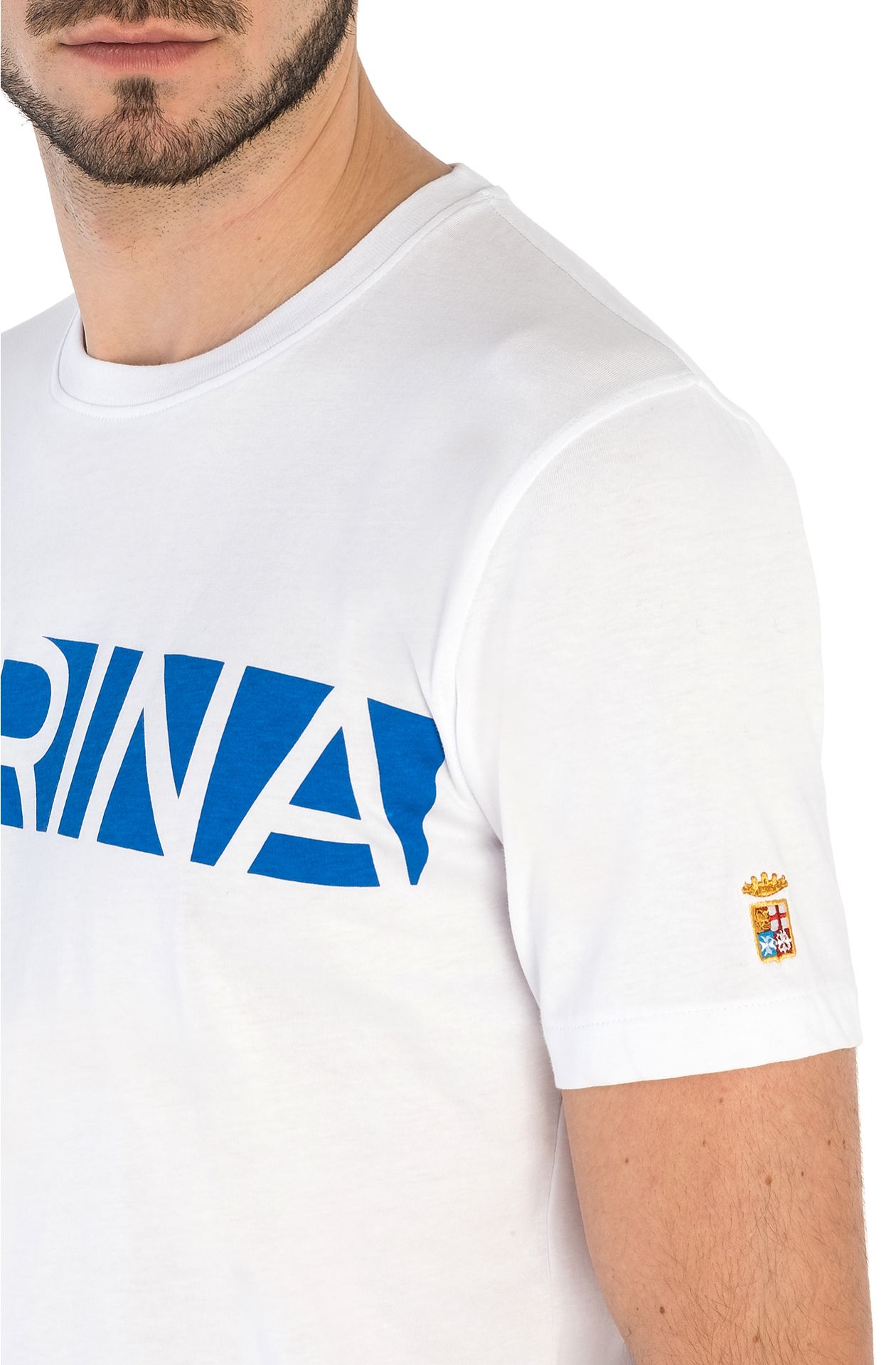 T-SHIRT COL ROND À MANCHES COURTES