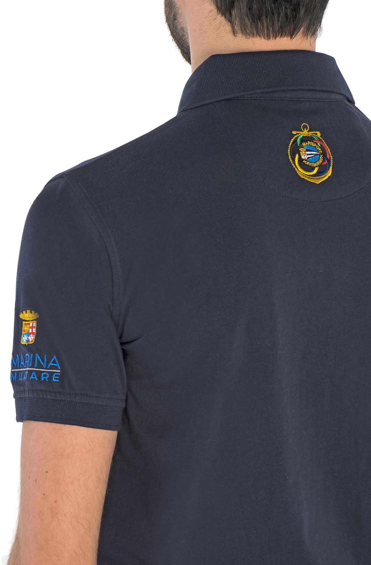 CAMISA TIPO POLO DE MANGA CORTA
