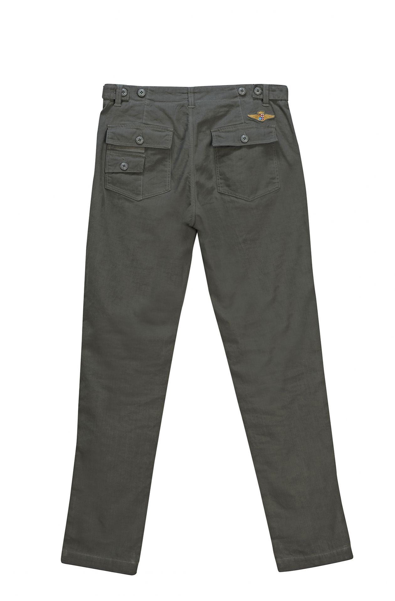 PANTALON LONG EN COTON STRETCH