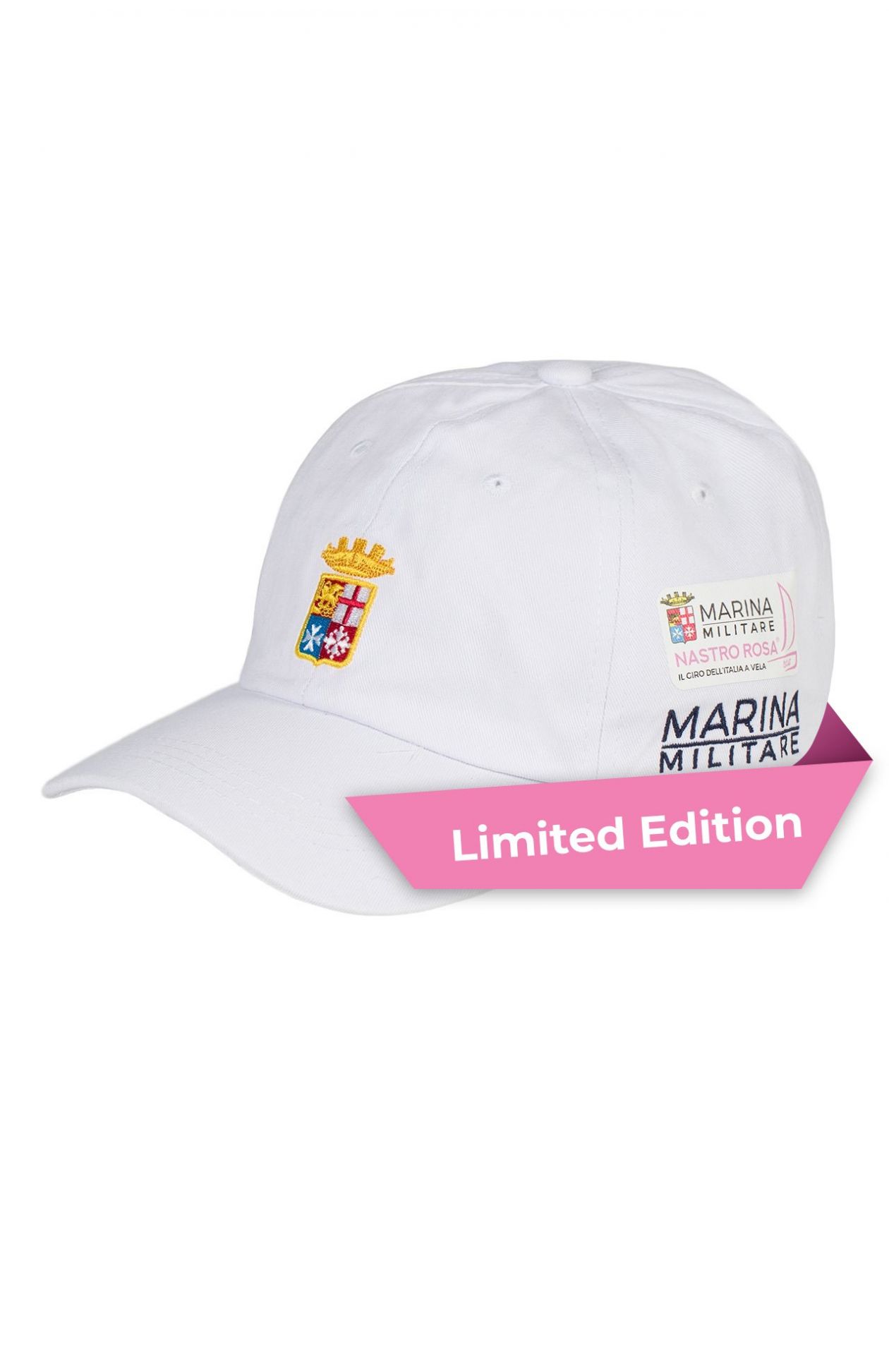 CAPPELLO BASEBALL LIMITED EDITION NASTRO ROSA TOUR Marina Militare  Sportswear