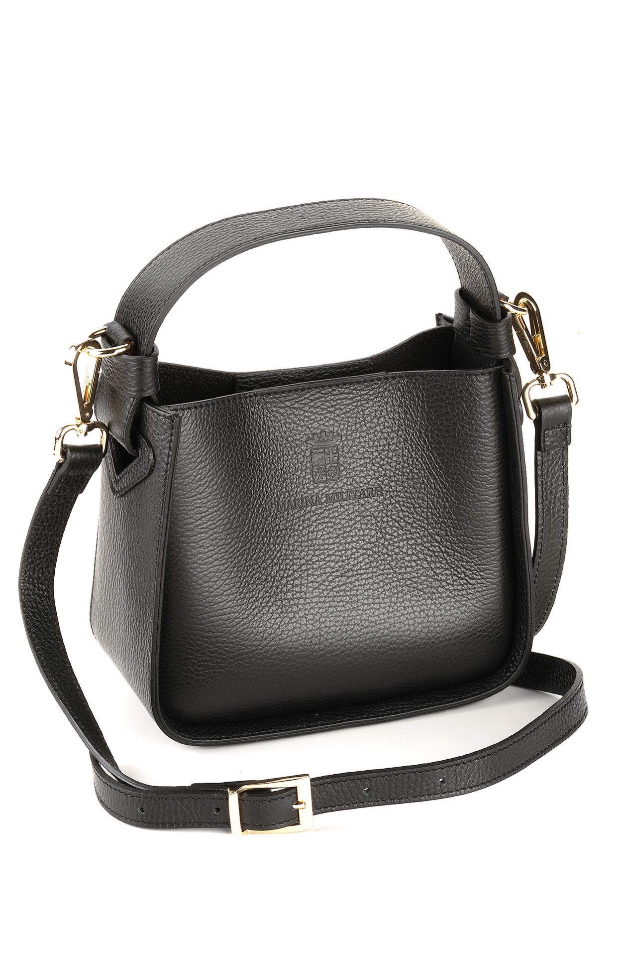 BOLSO PEQUEÑO DE PIEL MARTILLADA