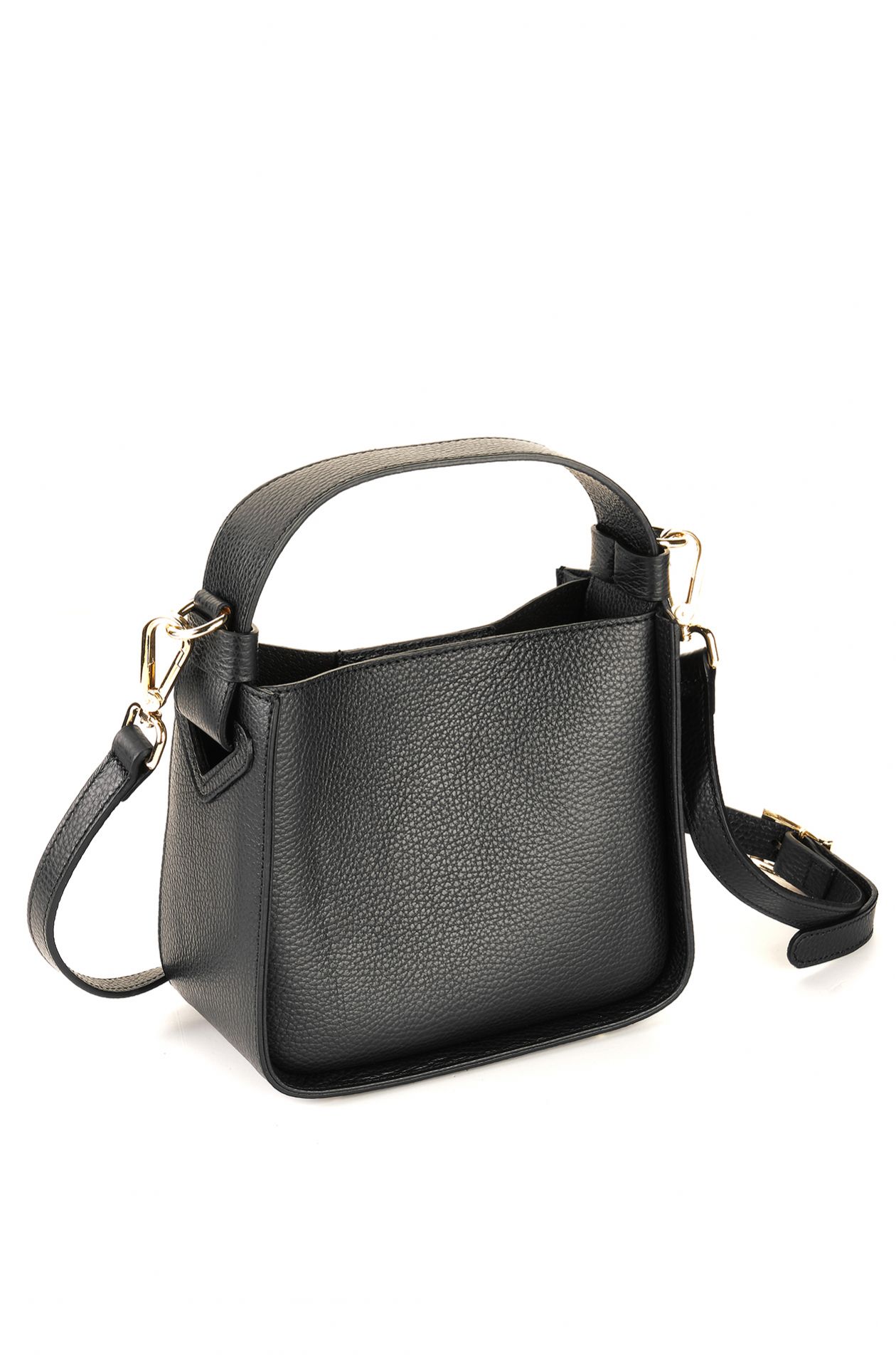 BOLSO PEQUEÑO DE PIEL MARTILLADA