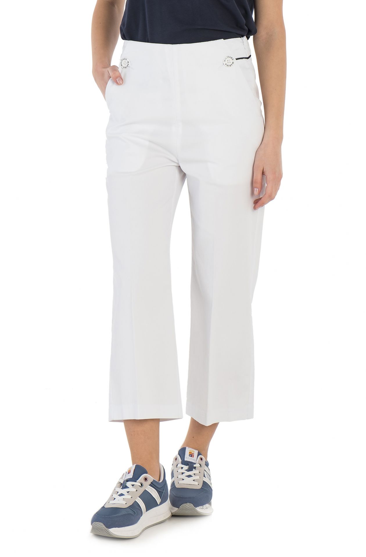 PANTALON EN COTON STRETCH