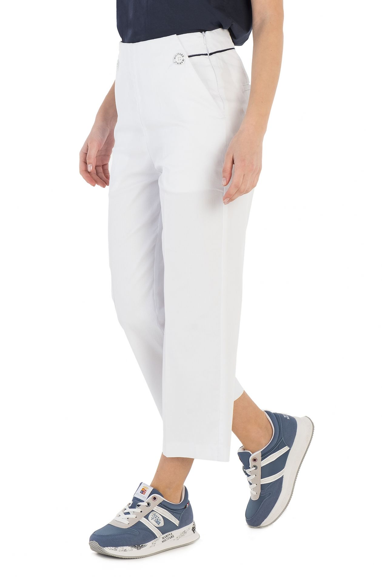 PANTALON EN COTON STRETCH