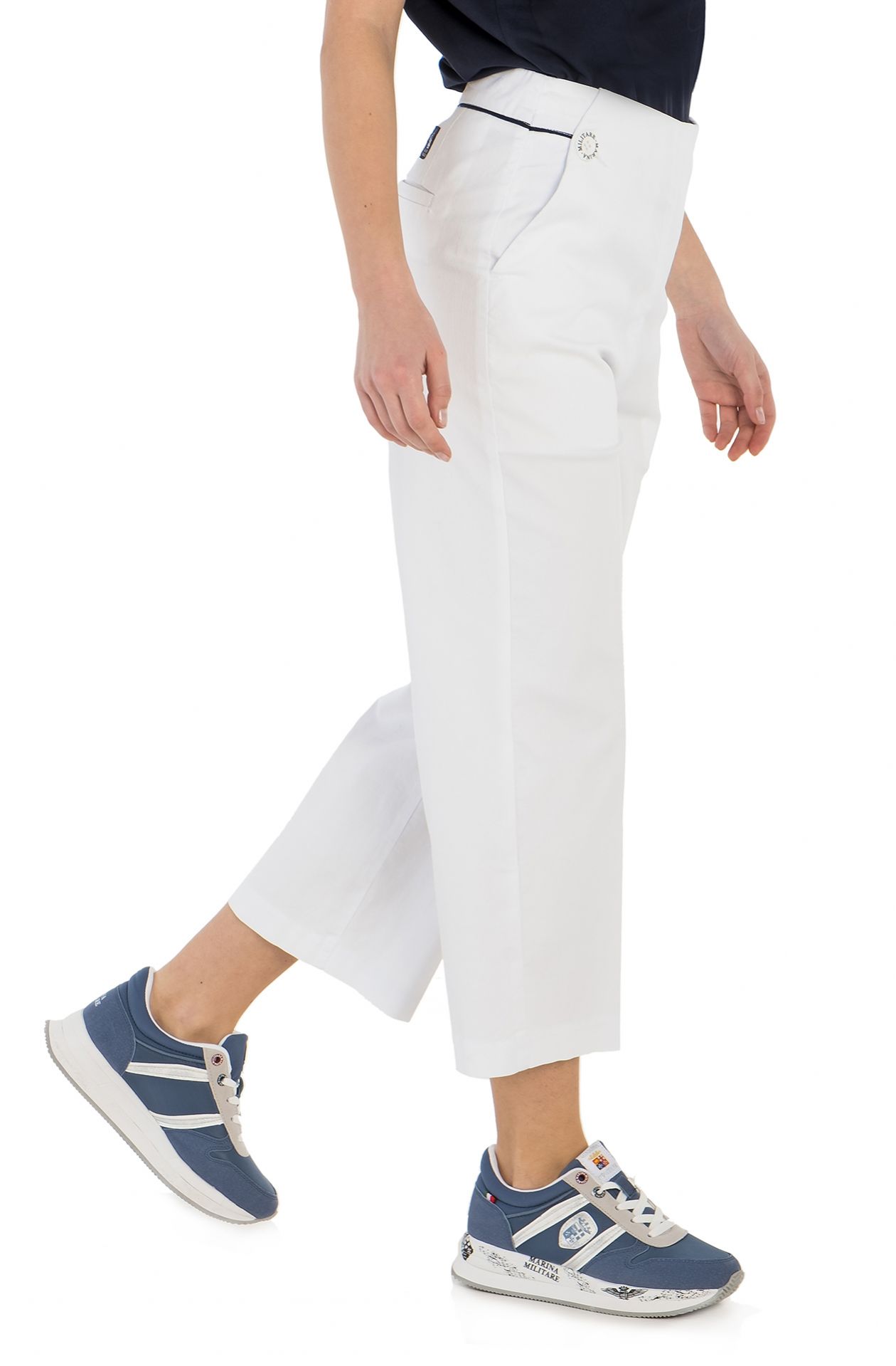 PANTALON EN COTON STRETCH