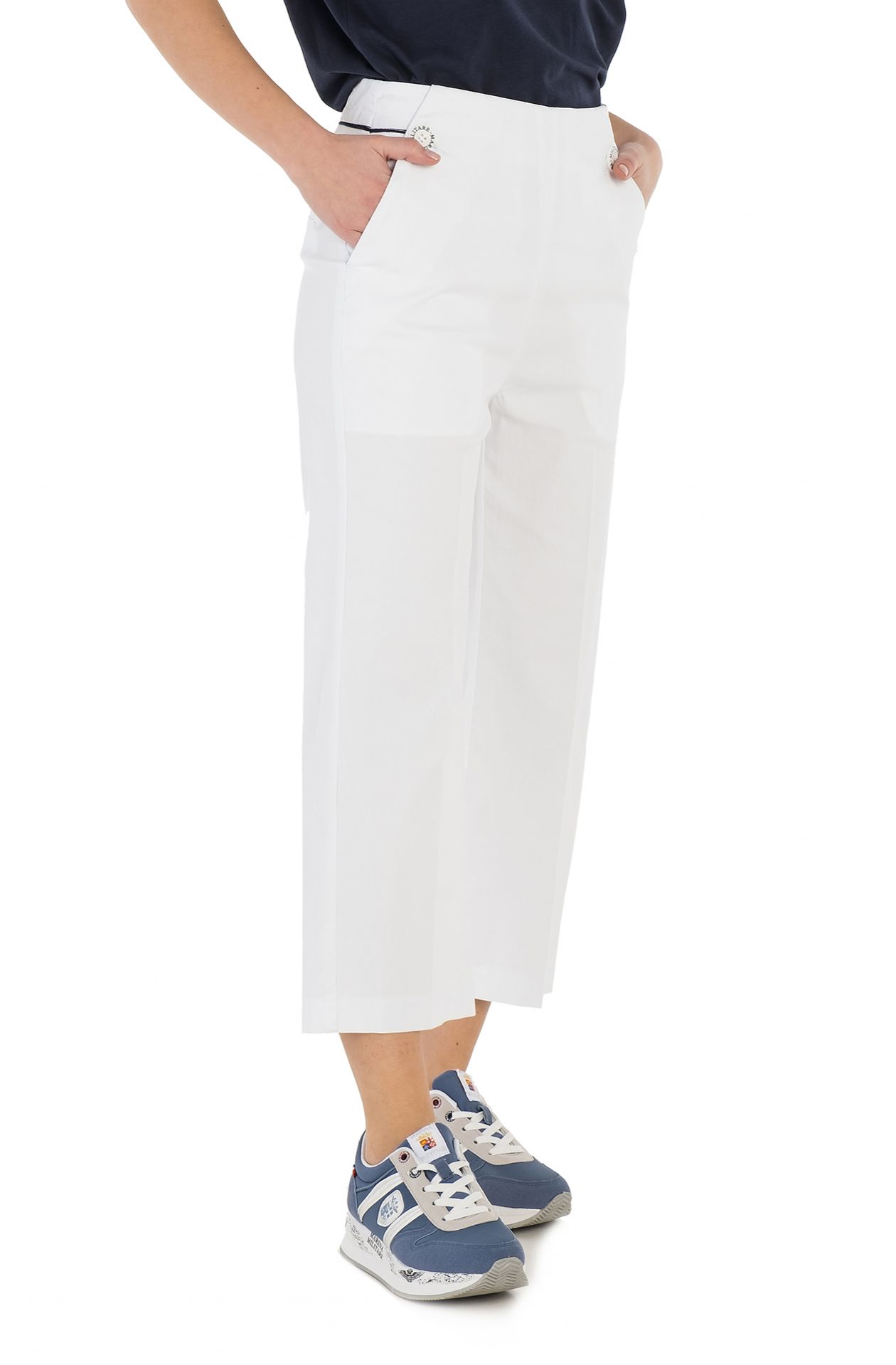 PANTALON EN COTON STRETCH