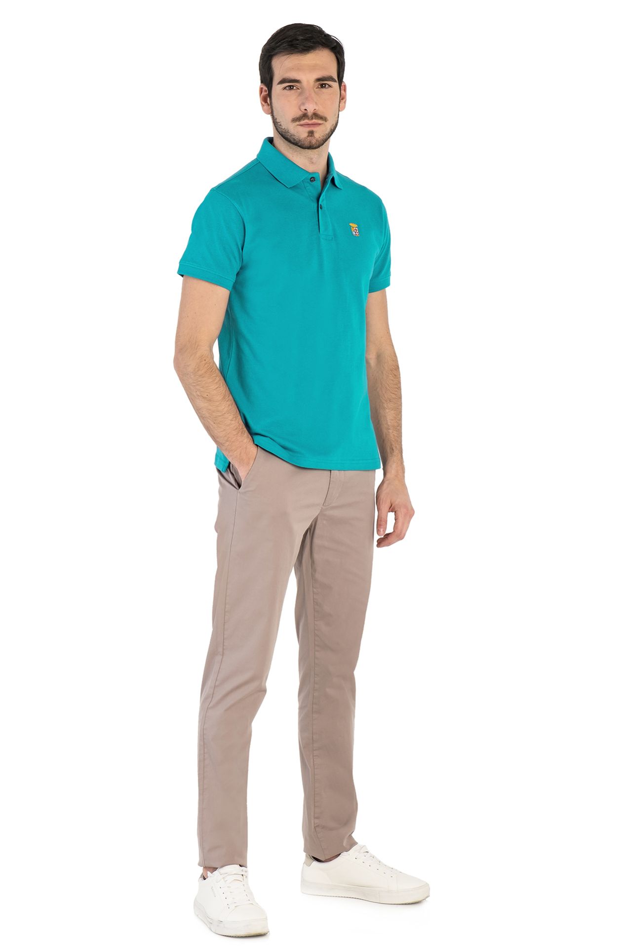 BASIC SHORT-SLEEVED REGULAR FIT POLO SHIRT