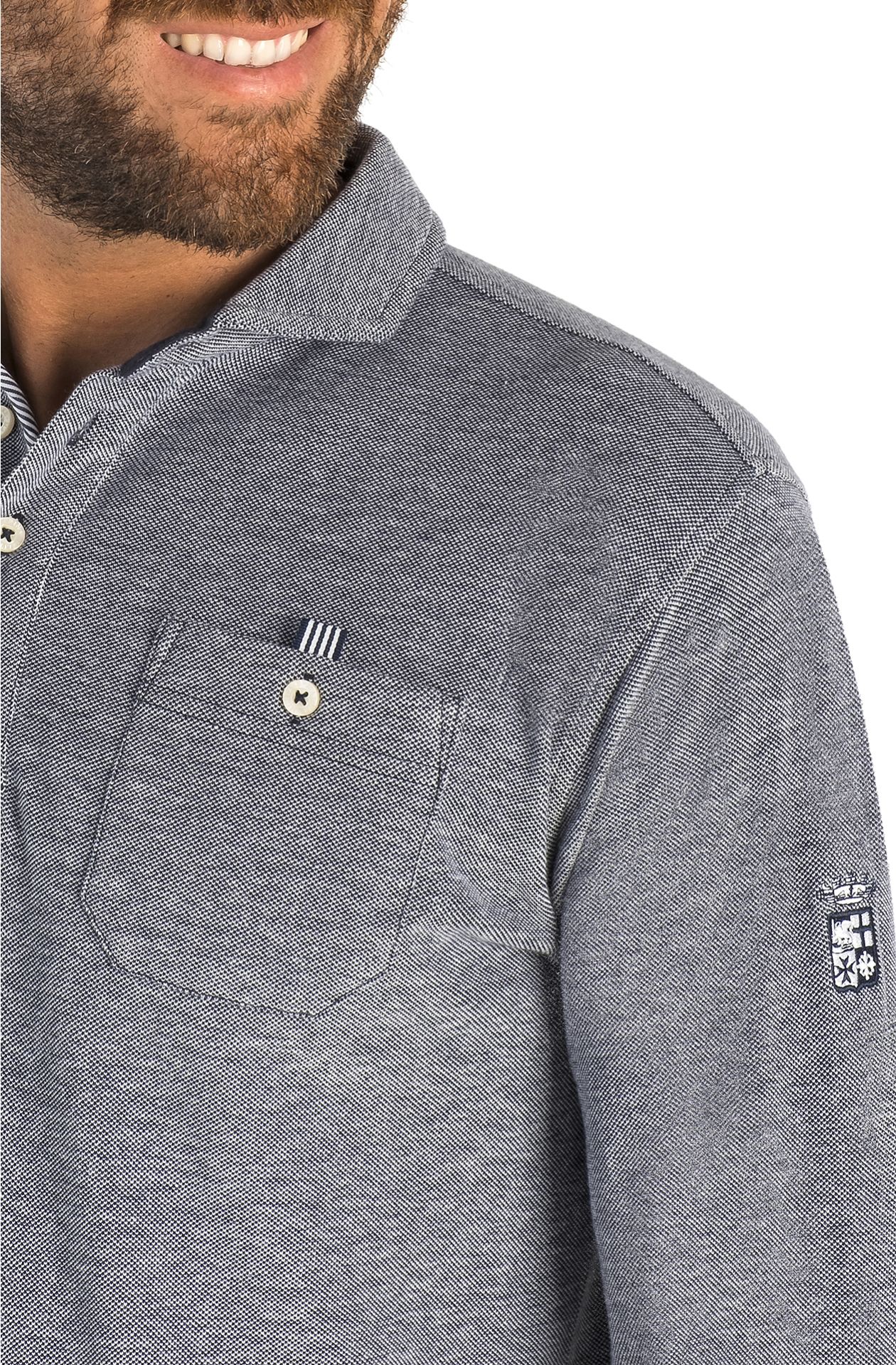 POLO PIQUET LANGARM