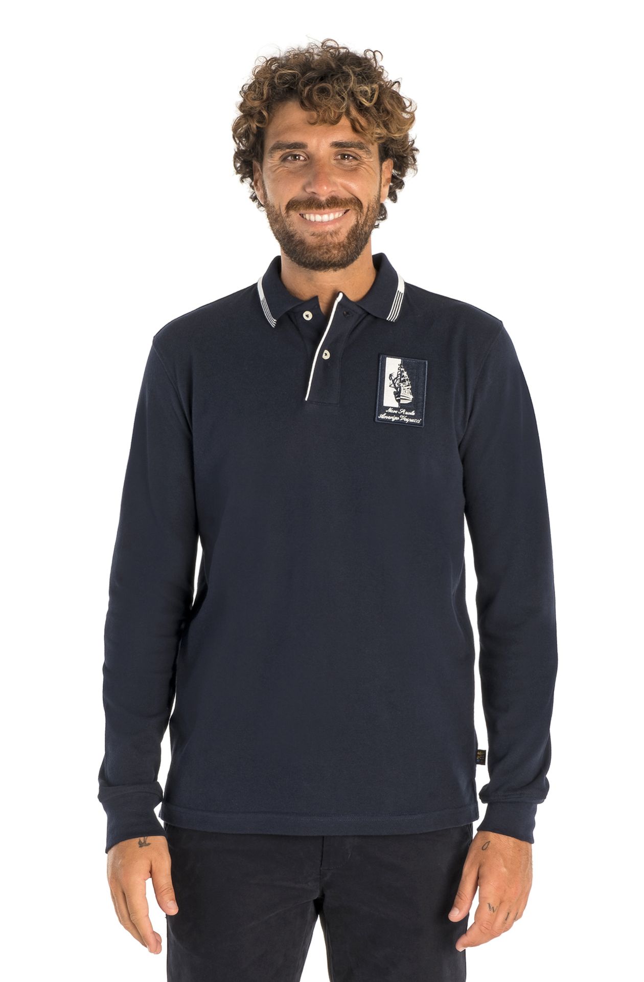 POLO MANGA LARGA AMERIGO VESPUCCI