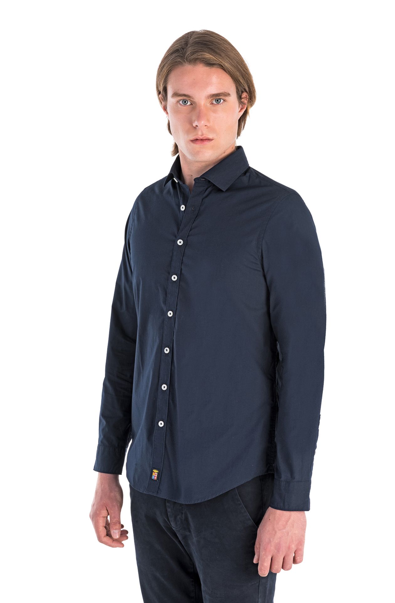 CAMICIA COTONE MANICA LUNGA