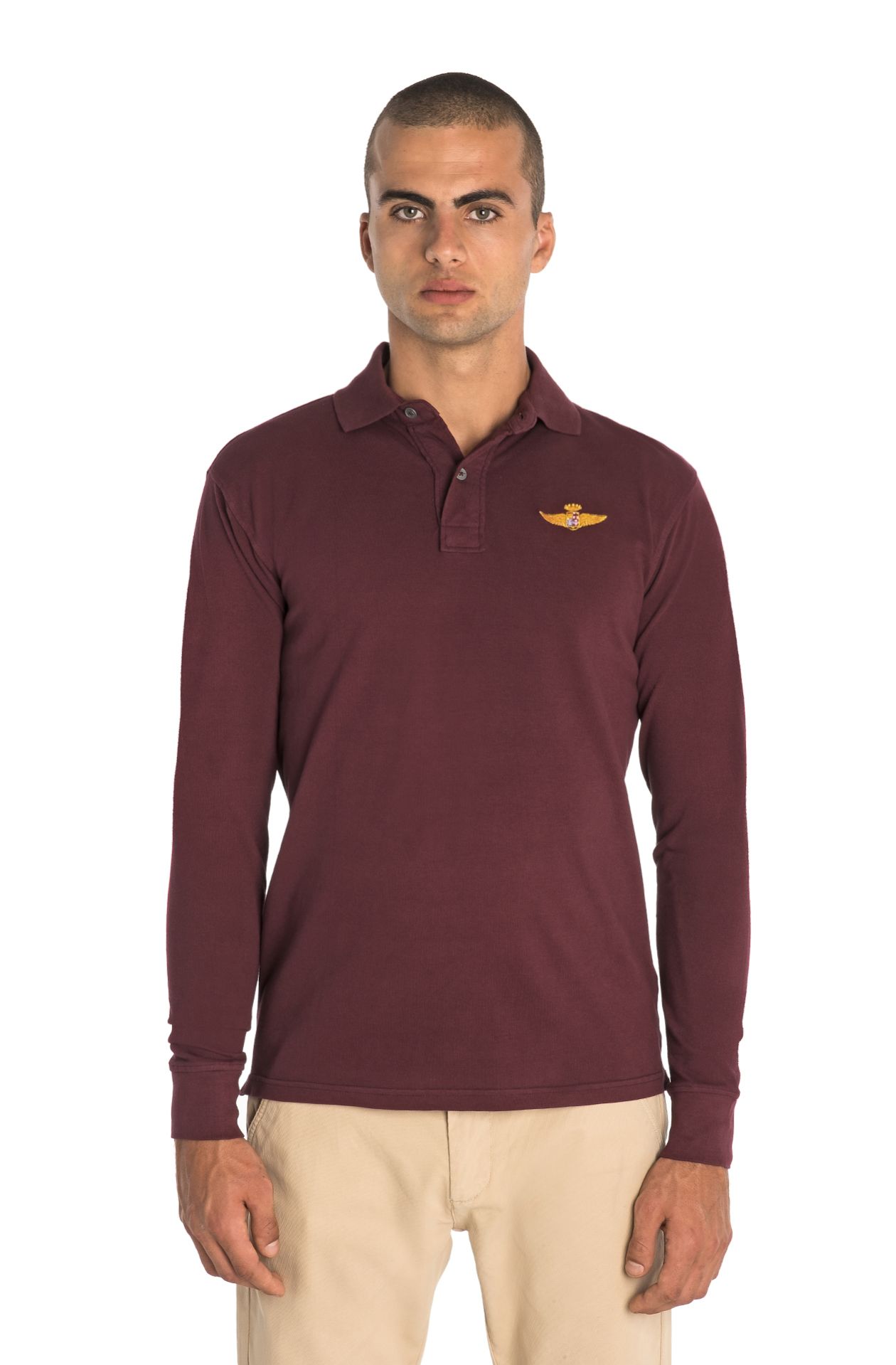 POLO BASIC MANICA LUNGA