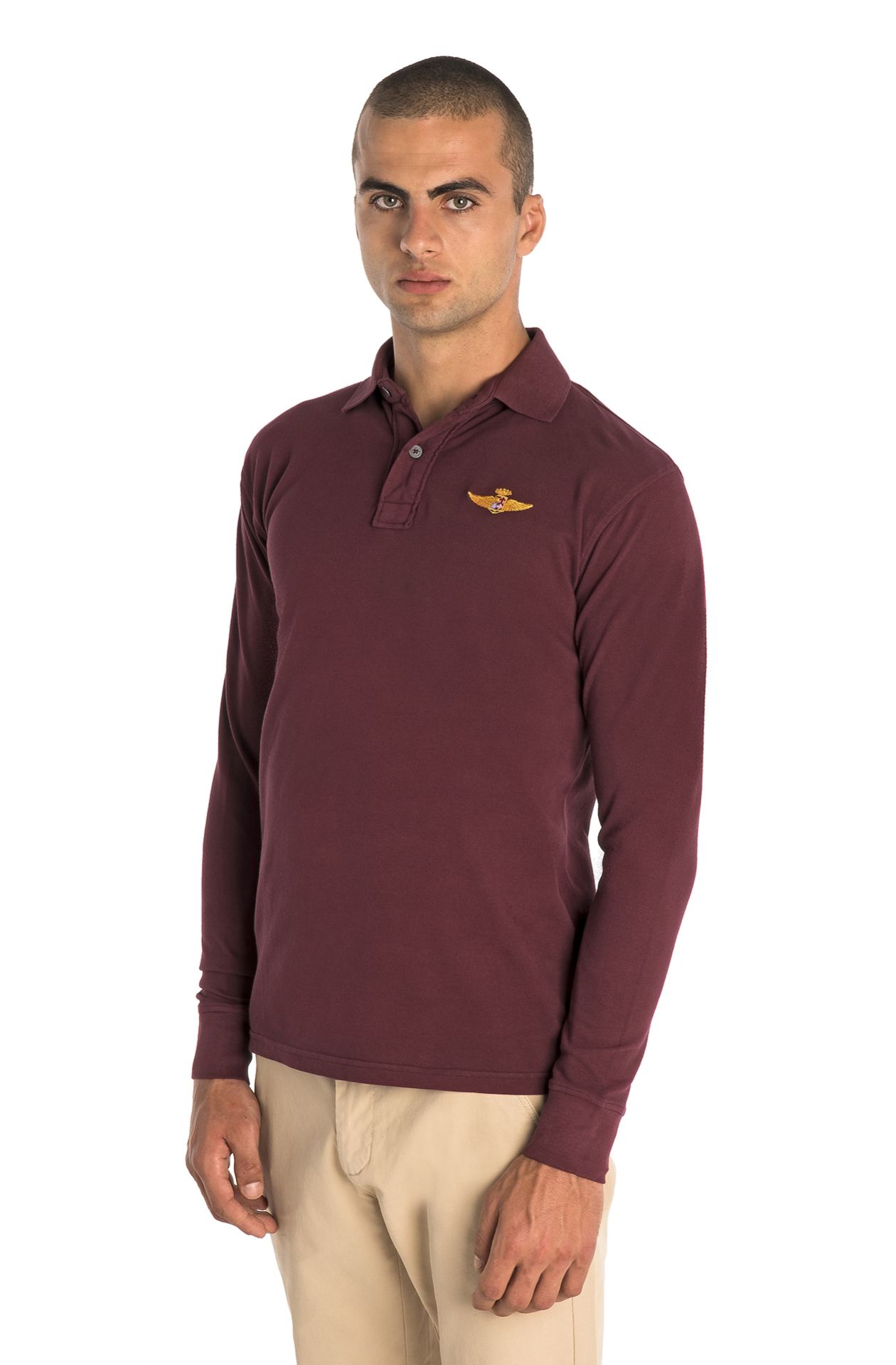 POLO BASIC MANICA LUNGA