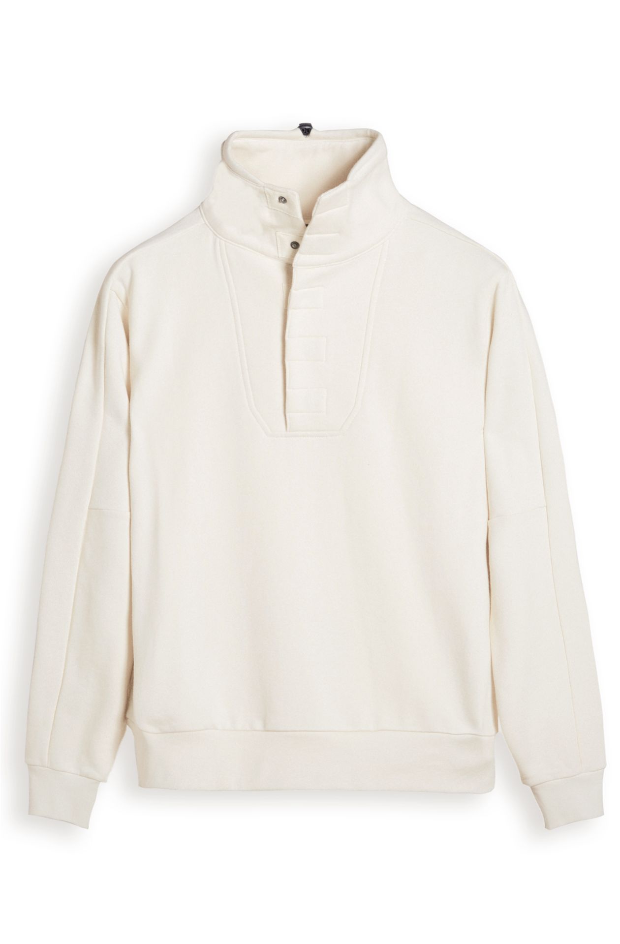 SWEAT-SHIRT DEMI-COU