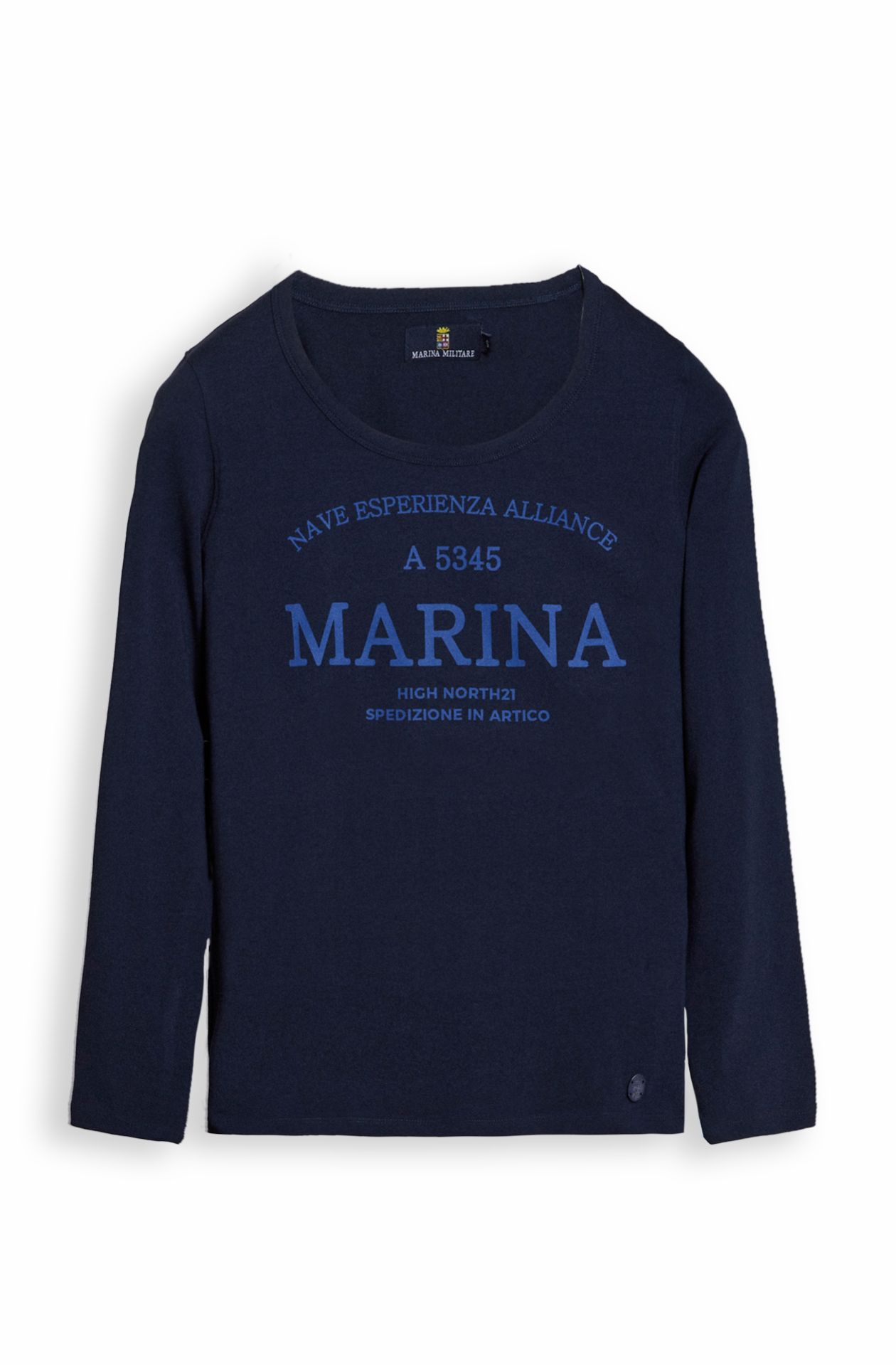 T-SHIRT UM ÄRMELKRAGEN LANG