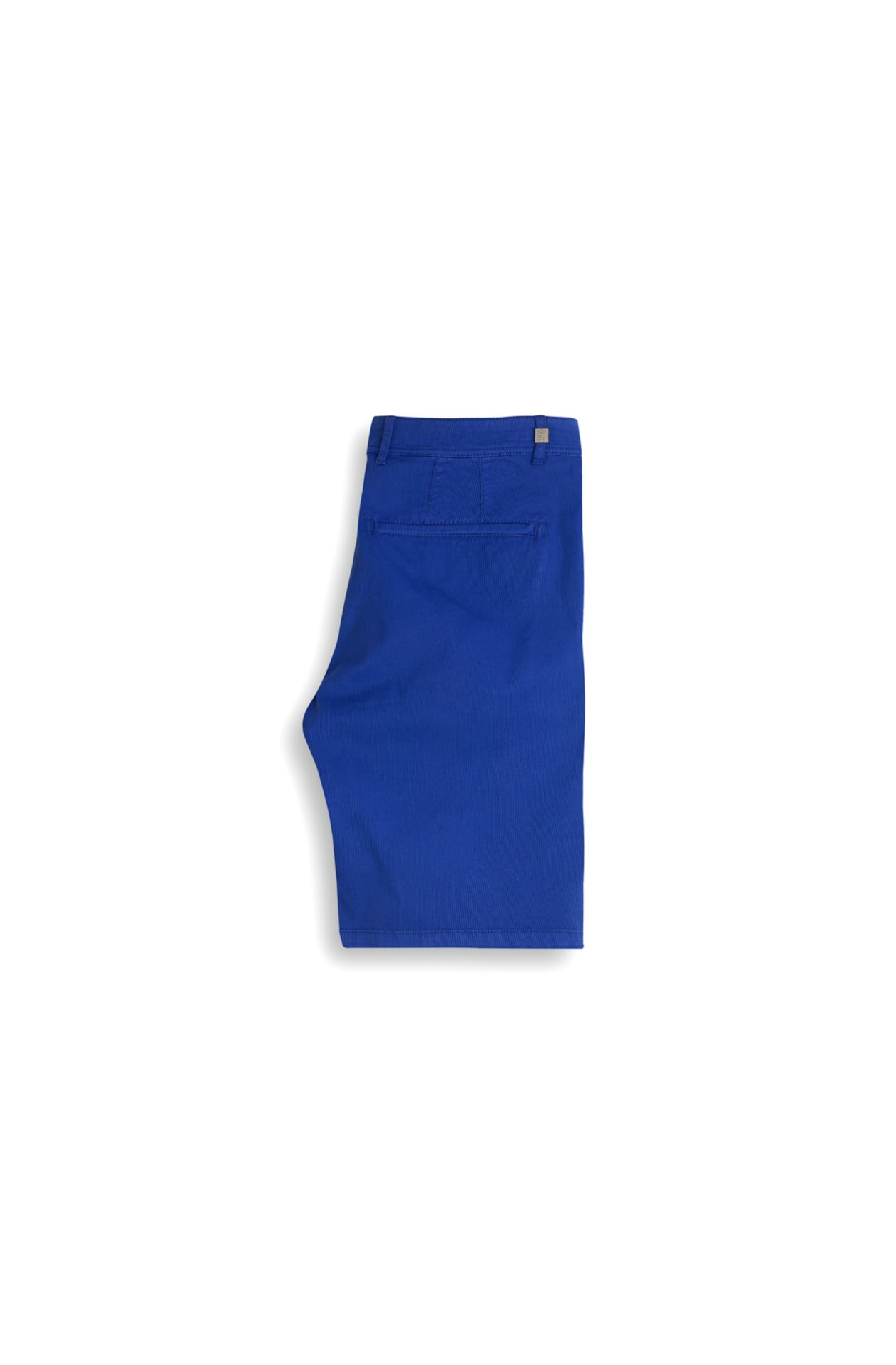 Stretch cotton bermuda shorts