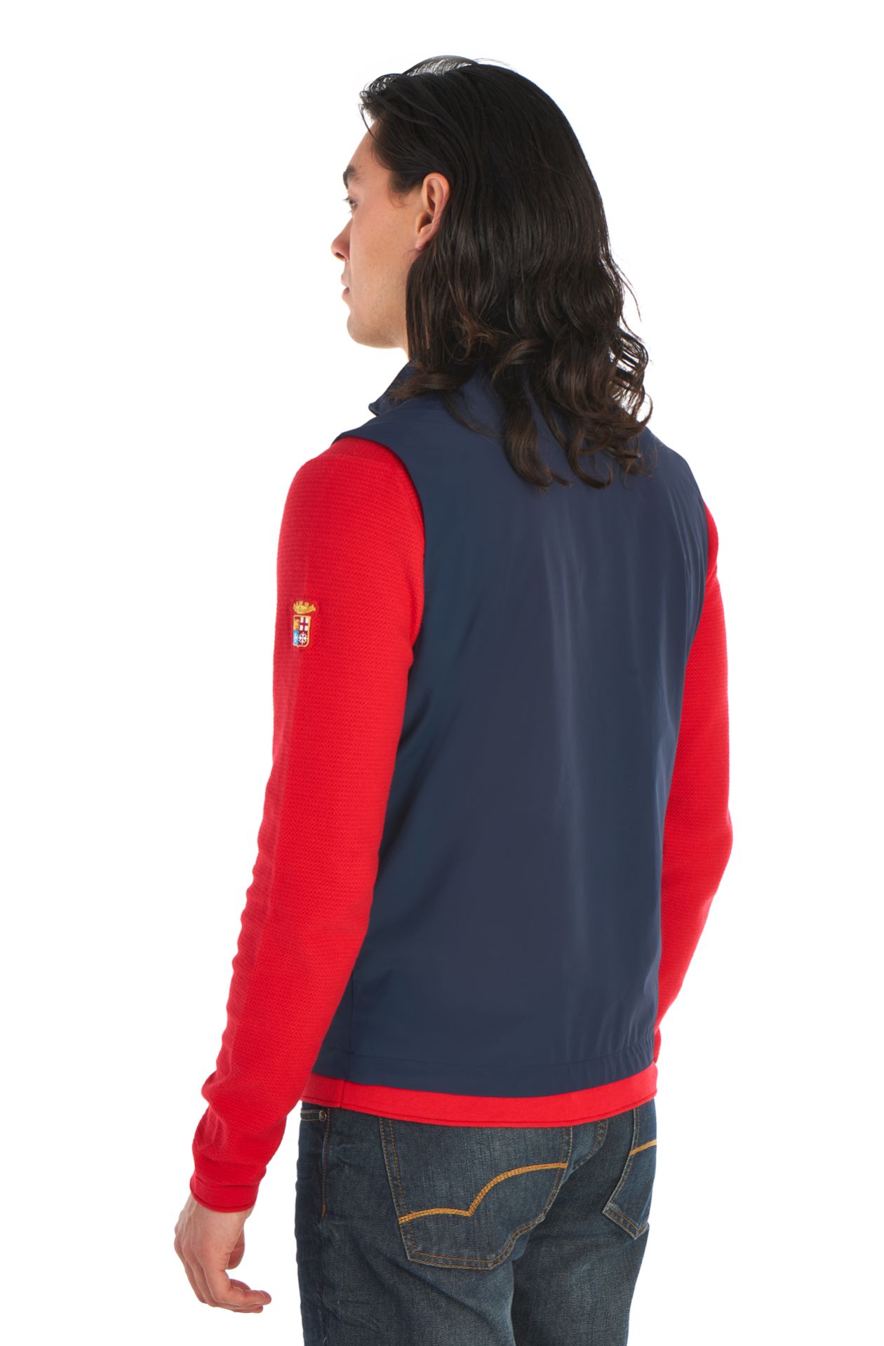 Chaleco de tejido softshell