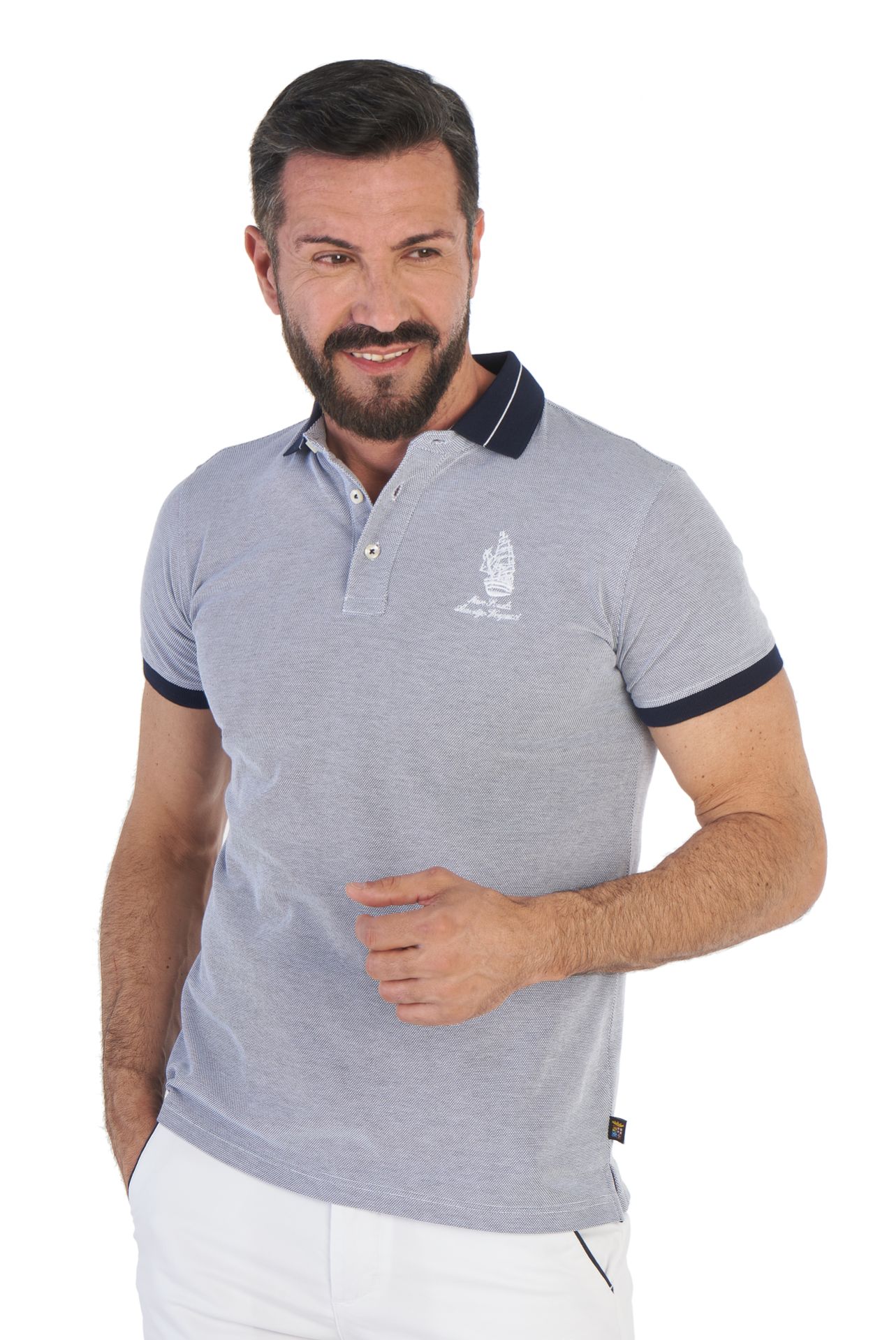 Amerigo Vespucci cotton polo shirt