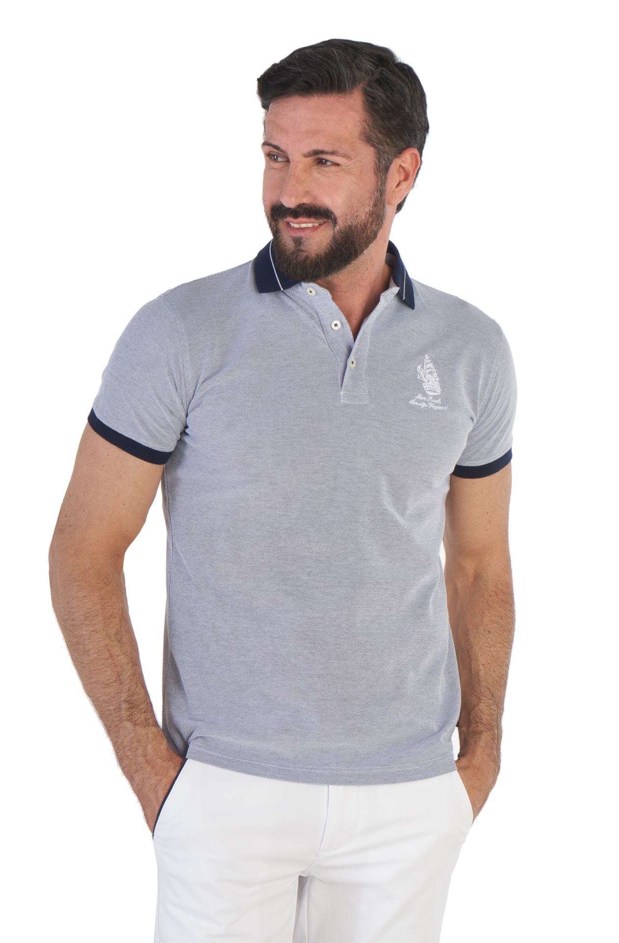 Amerigo Vespucci cotton polo shirt