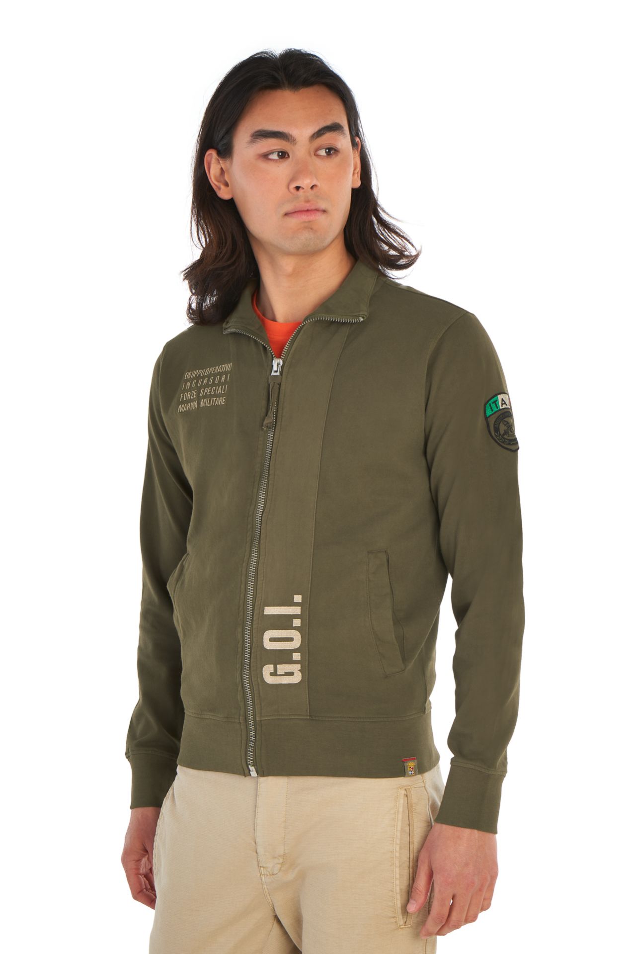 Felpa G.O.I full zip