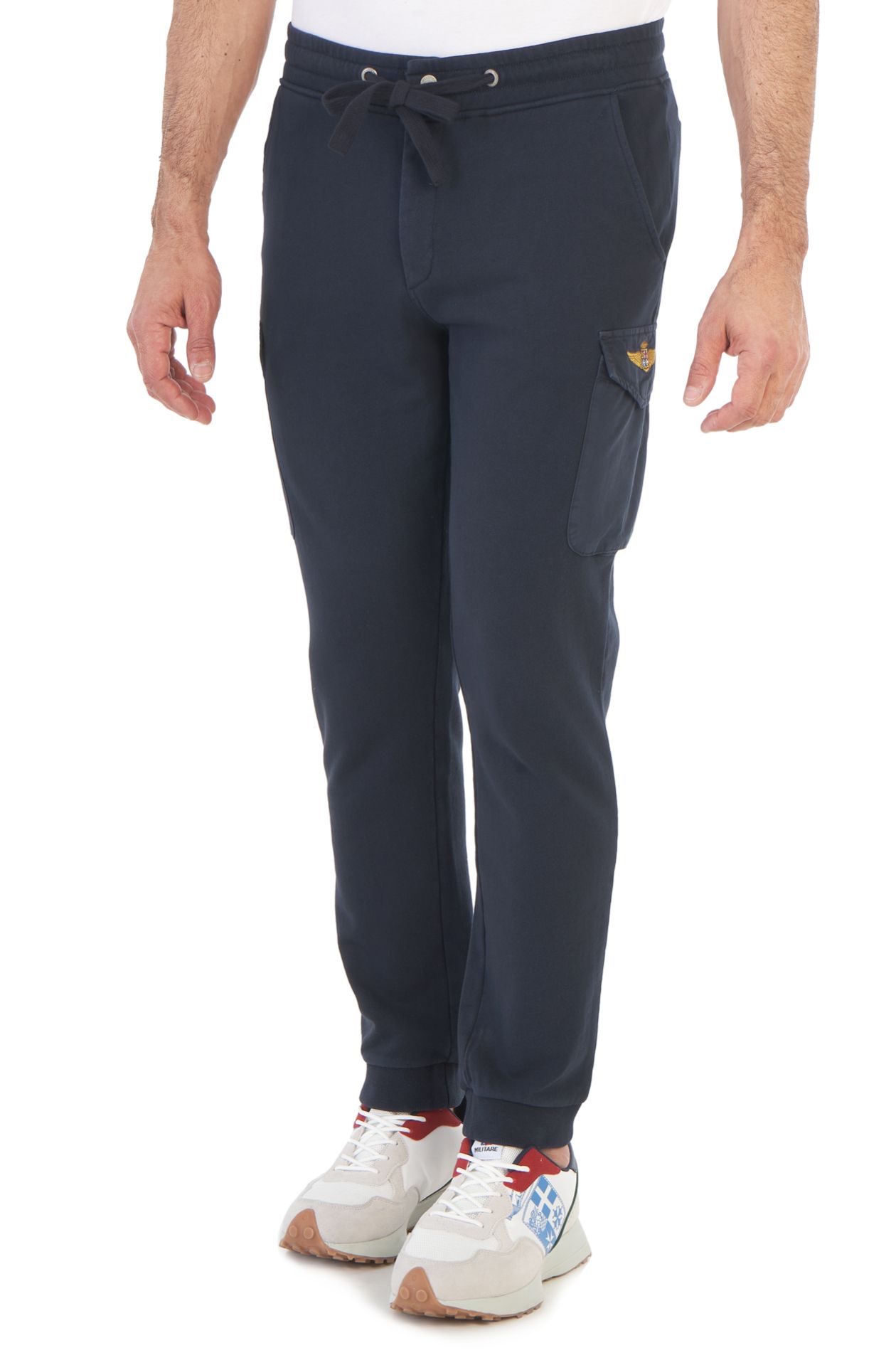 Cotton jogger trousers