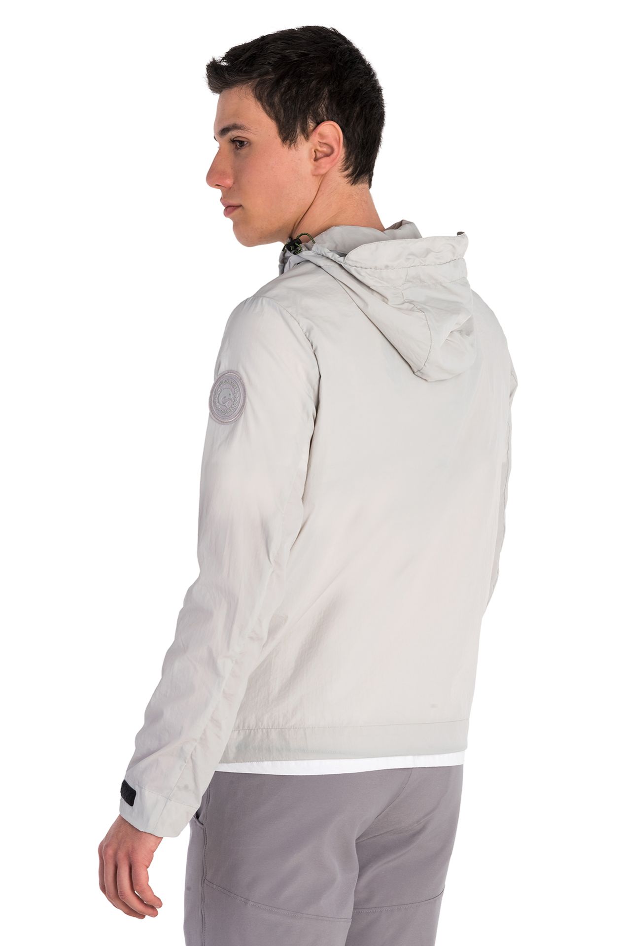 Lightweight nylon jacket