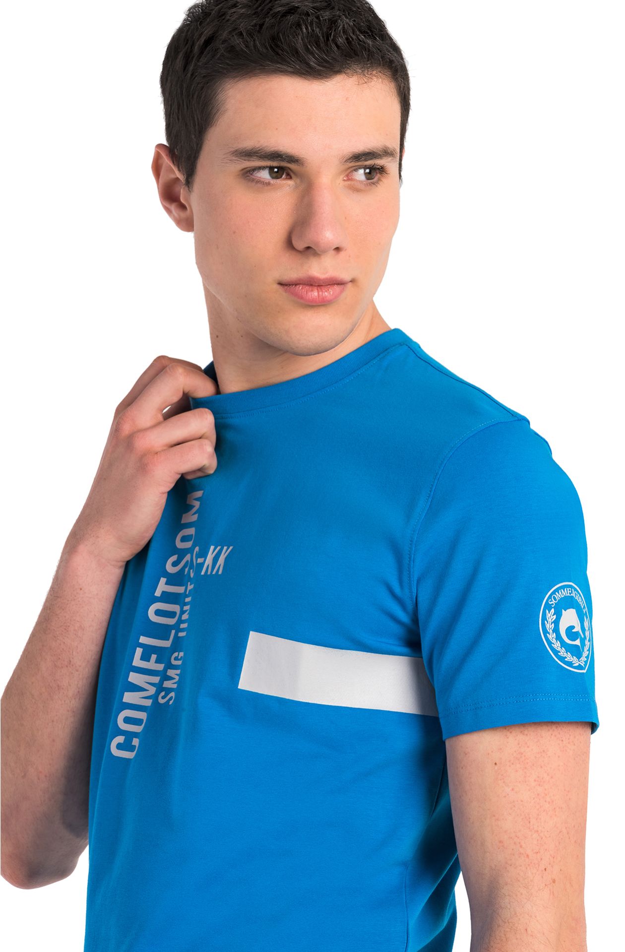 T-shirt en jersey à manches mi-longues