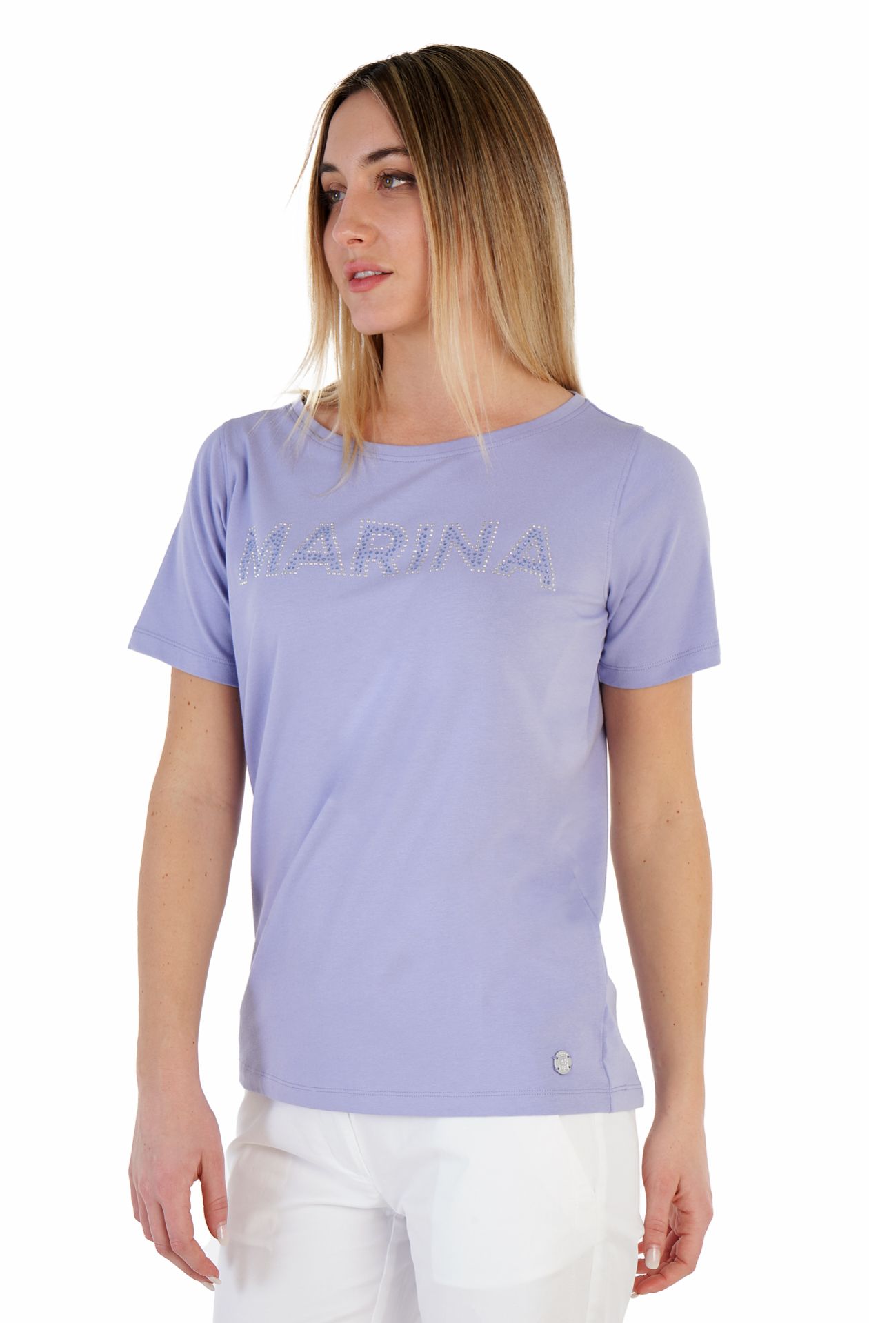 T-shirt mezza manica in cotone