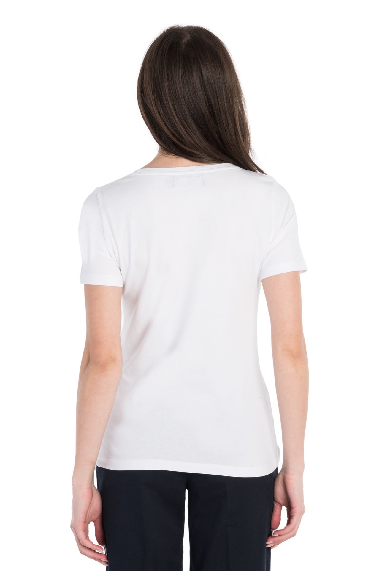 Cotton half sleeve T-shirt