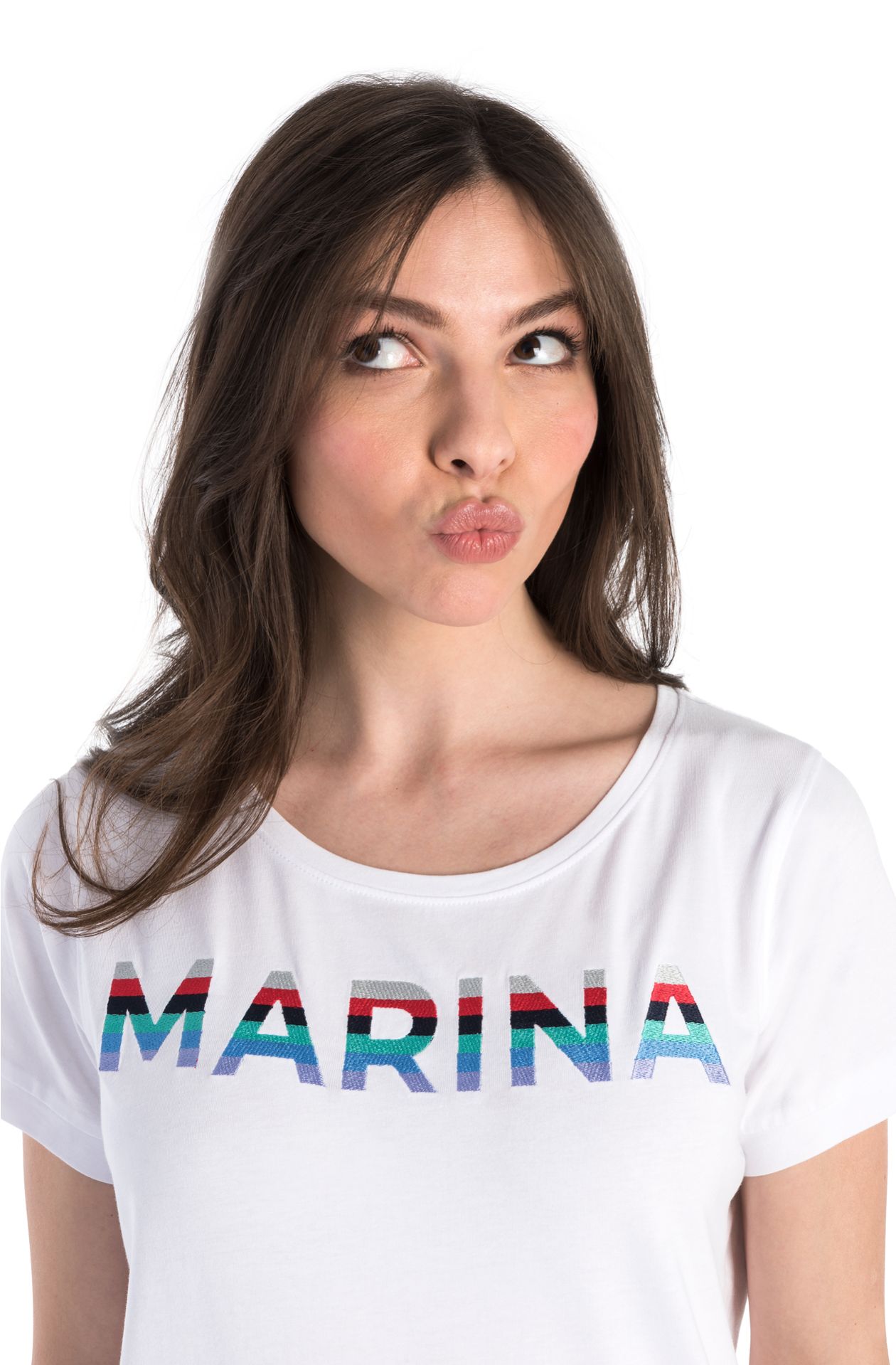 T-shirt mezza manica in cotone