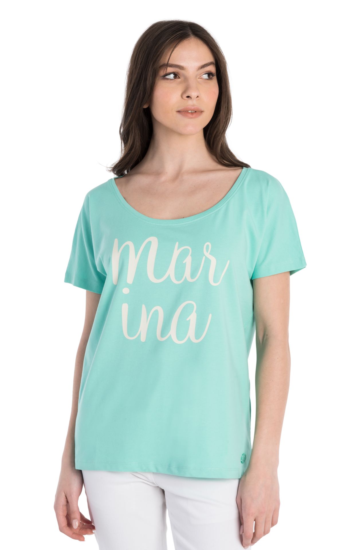 T-shirt mezza manica raglan