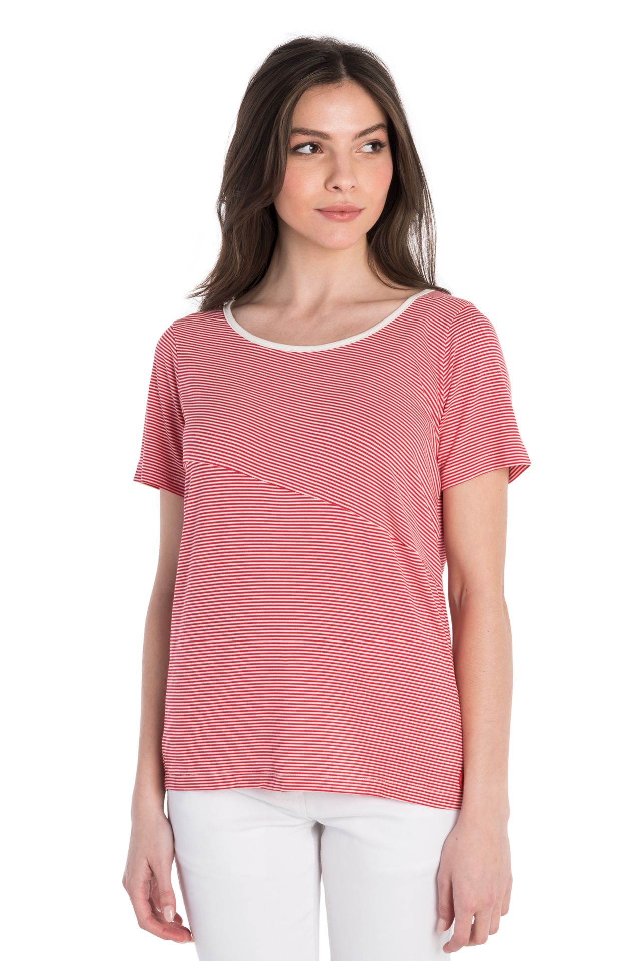 Half sleeve viscose t-shirt