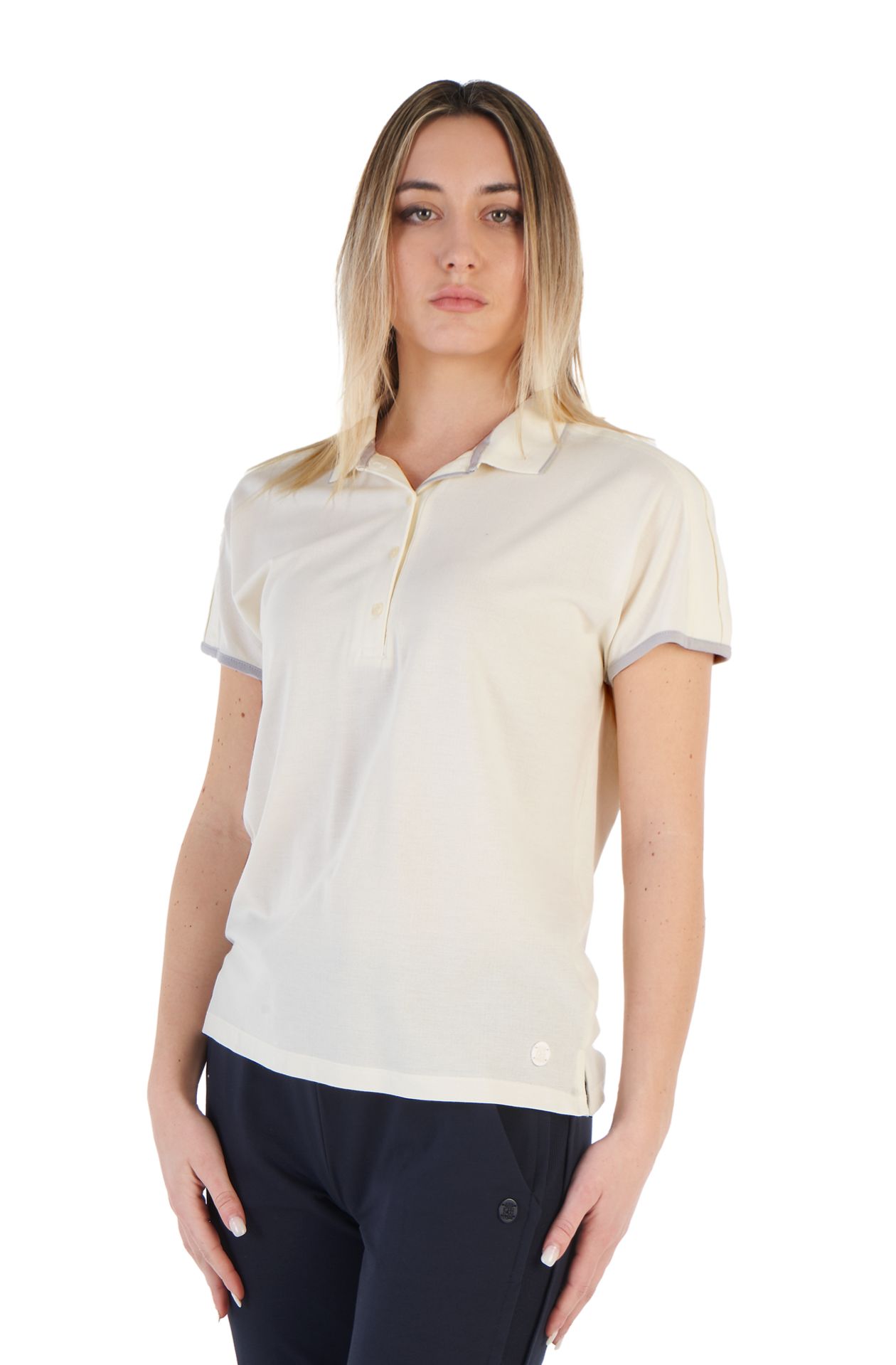 Poloshirt aus Piqué-Baumwolle