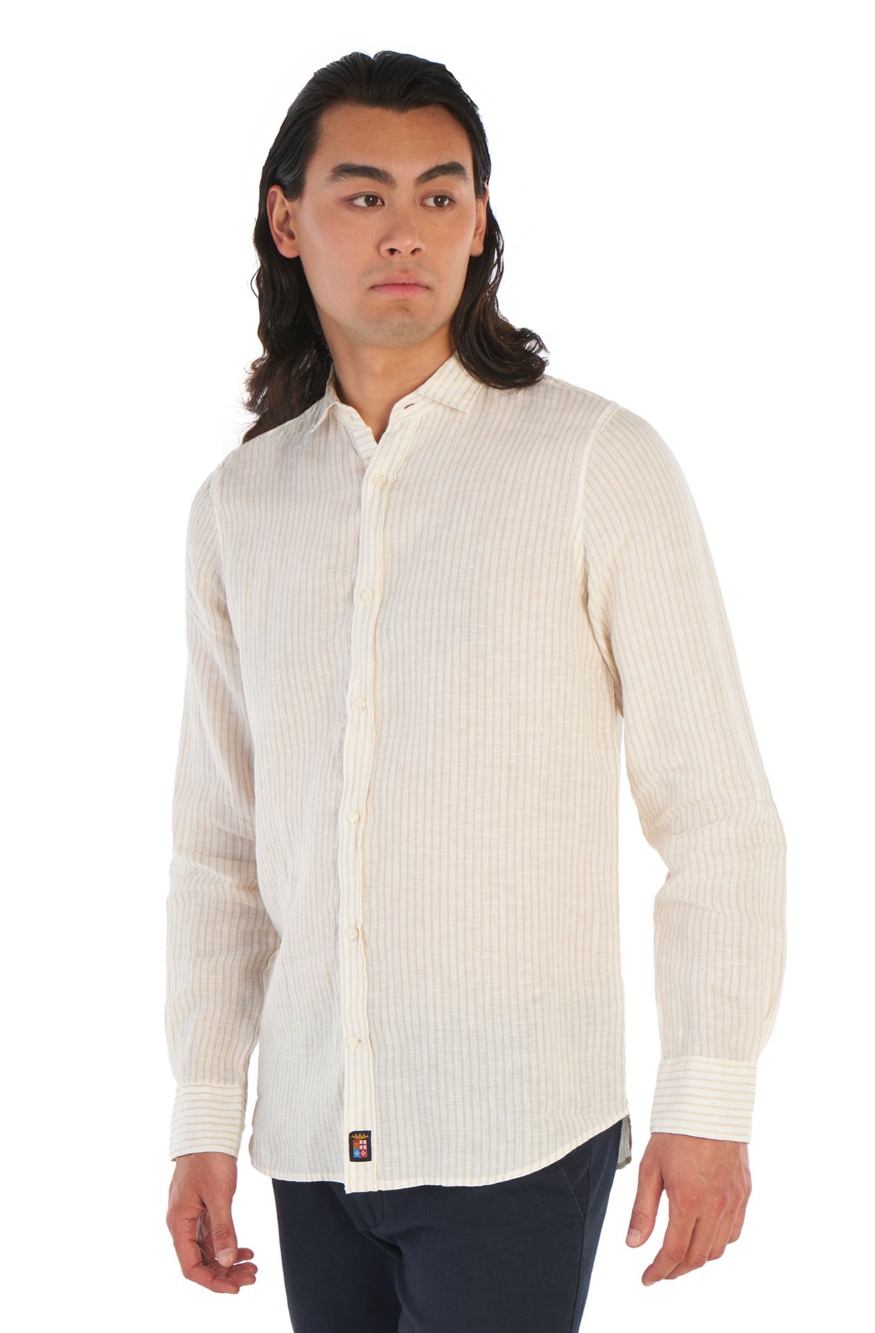 Long sleeve linen shirt