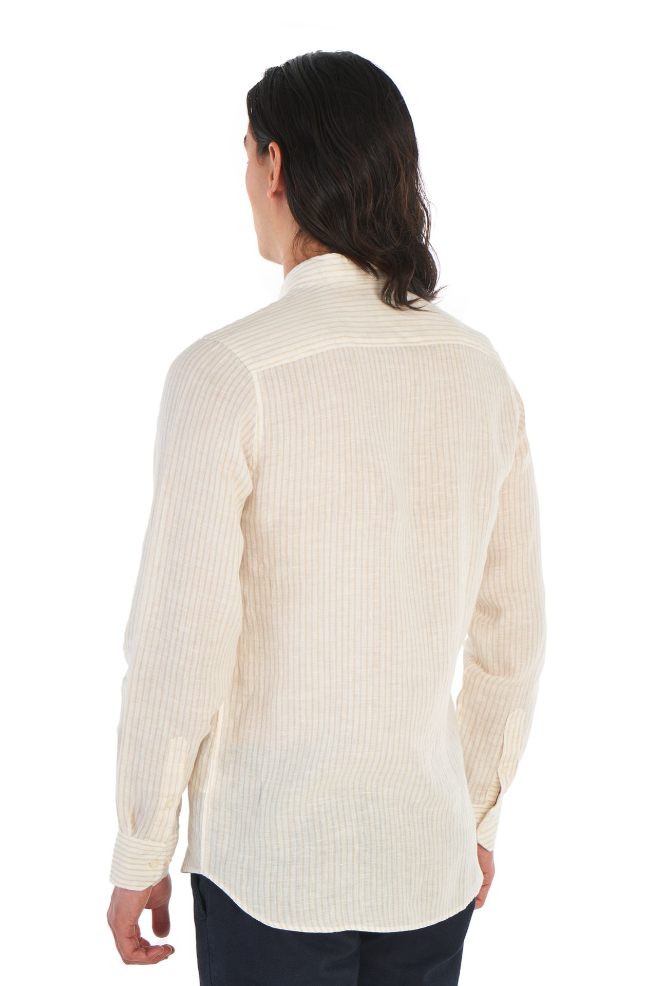 Long sleeve linen shirt