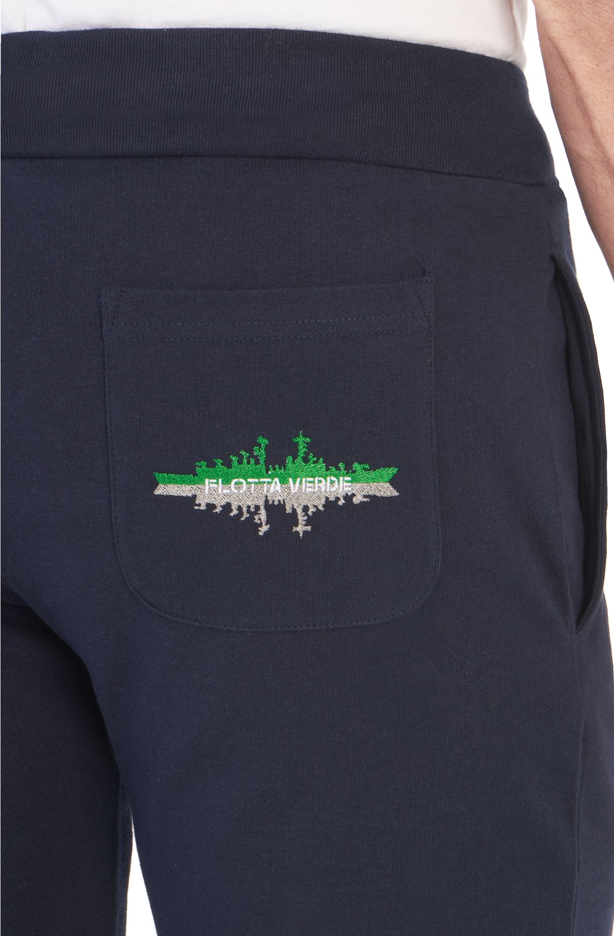 Green fleet short trousers