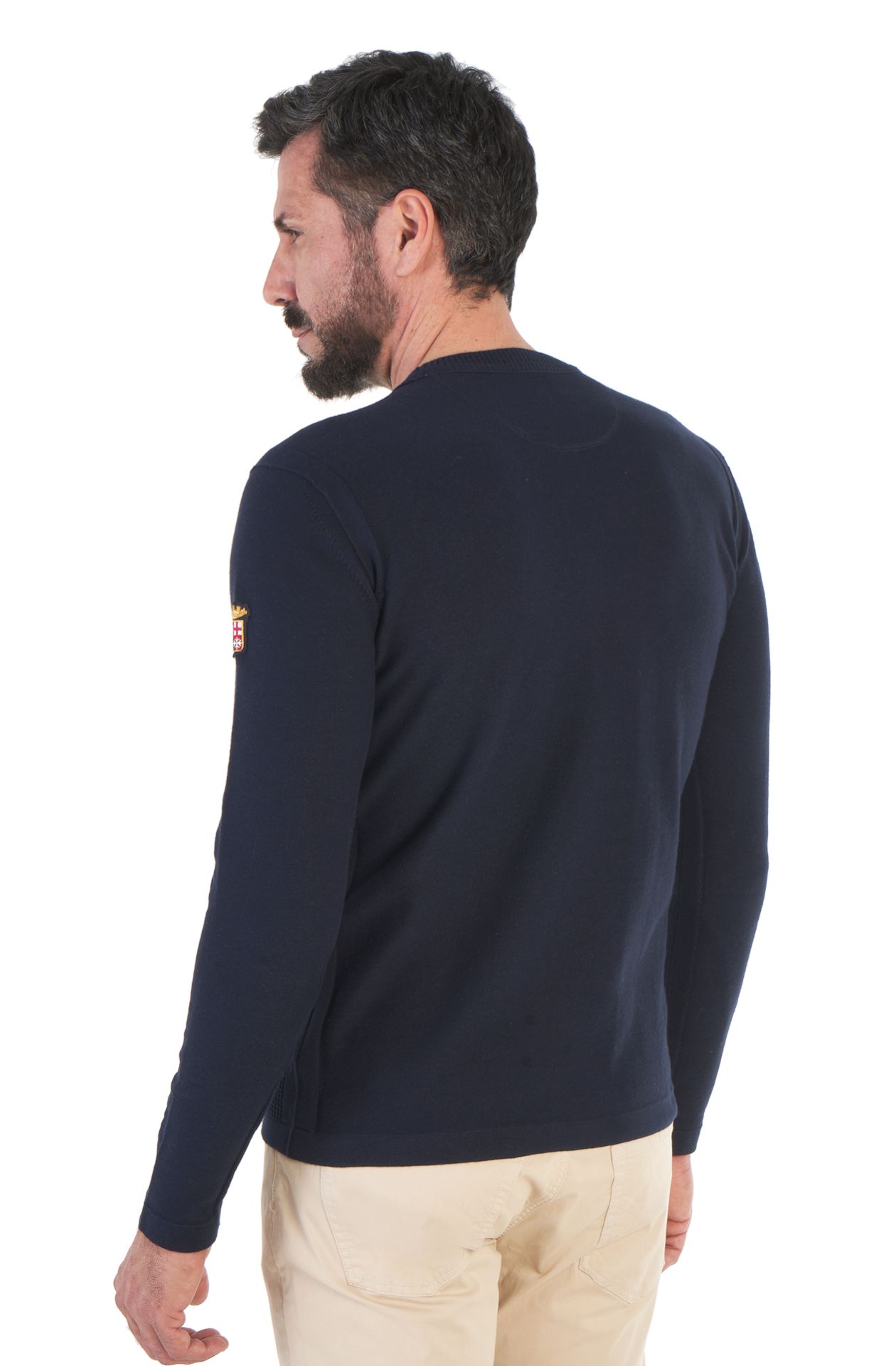 Maglia girocollo in cotone