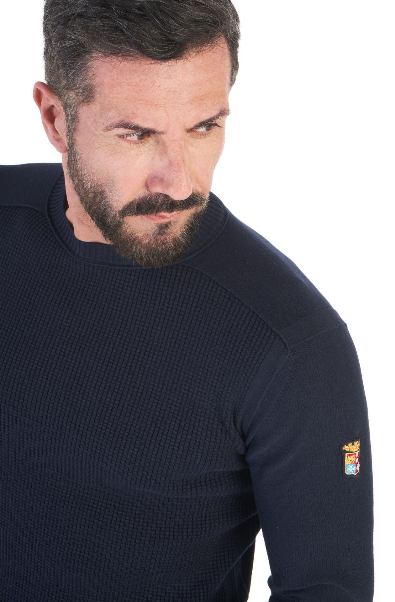 Maglia girocollo in cotone