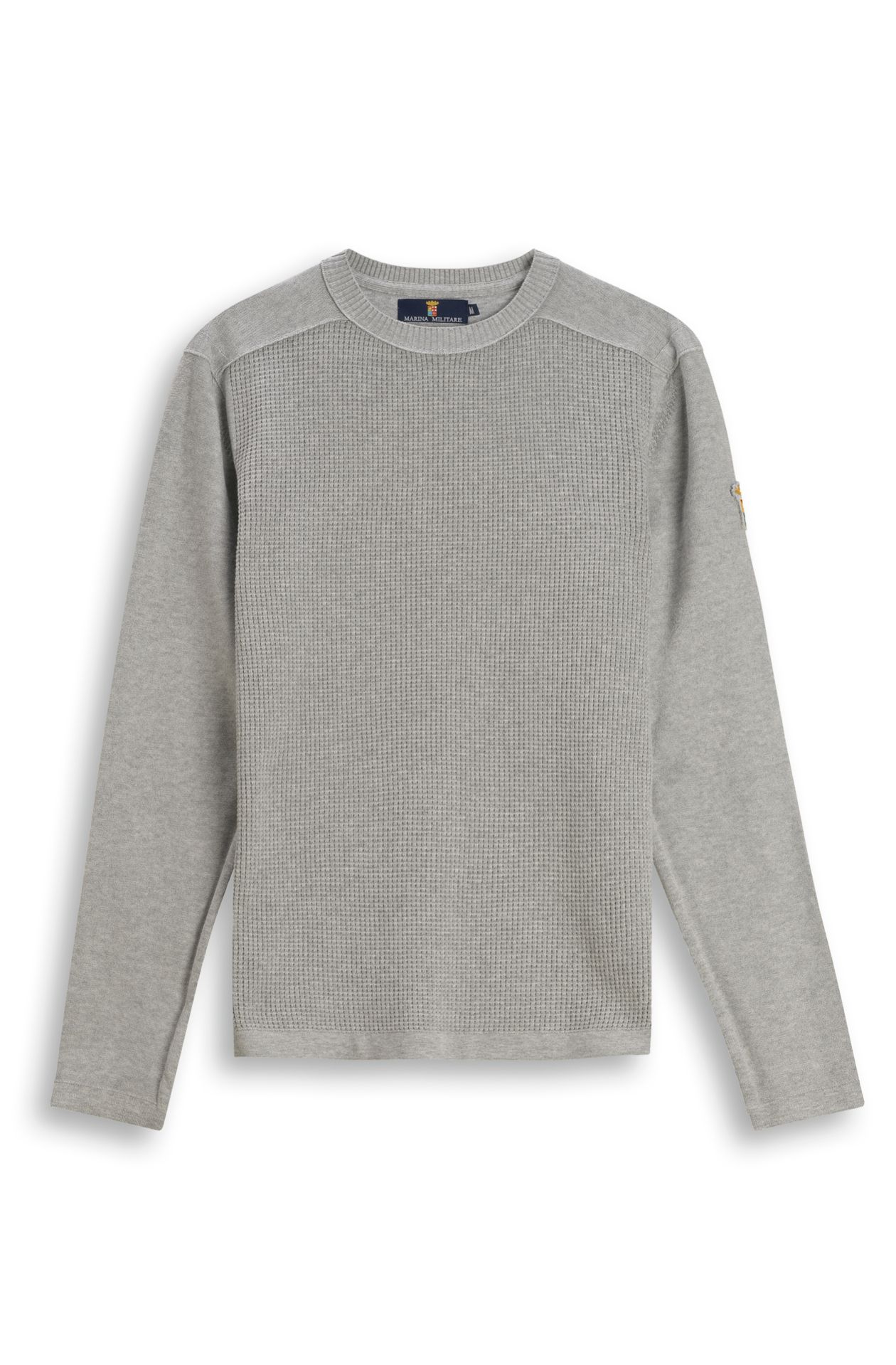 Pull col rond en coton