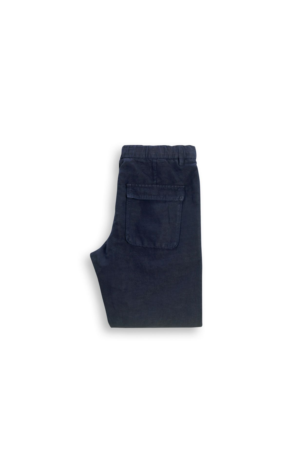 Linen blend trousers