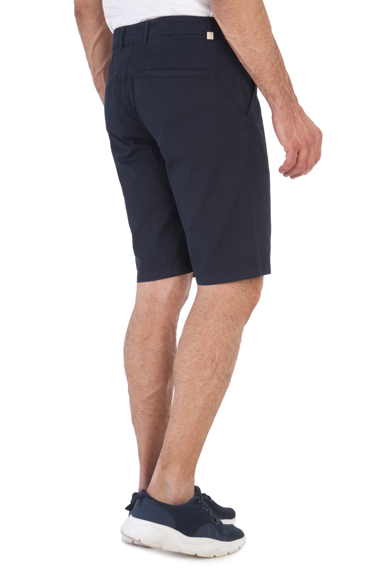 Bermuda-Shorts aus Stretch-Baumwolle