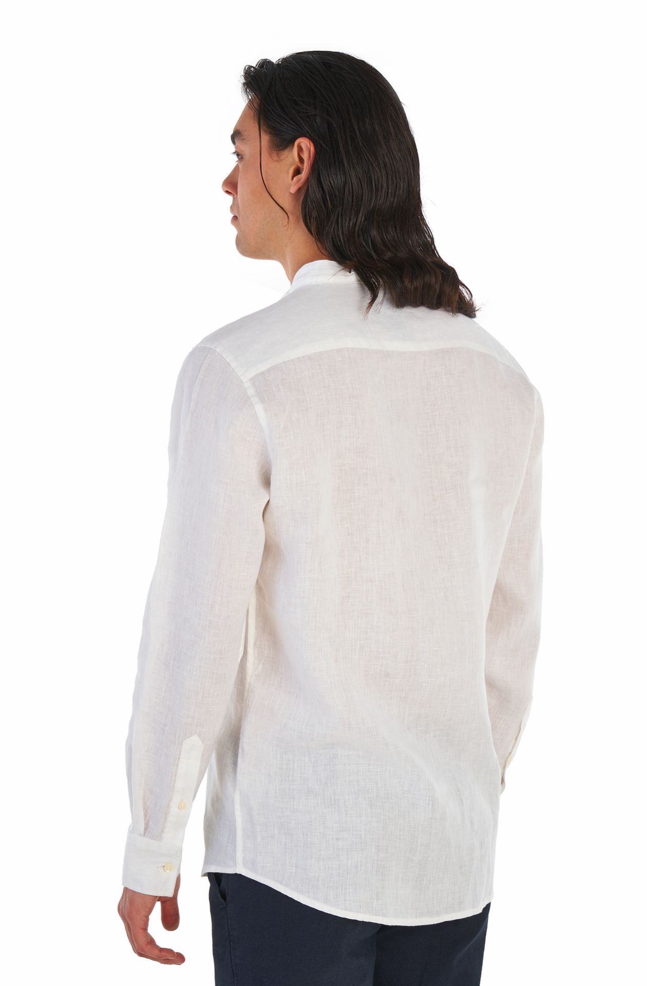 Льняная рубашка Amerigo Vespucci
