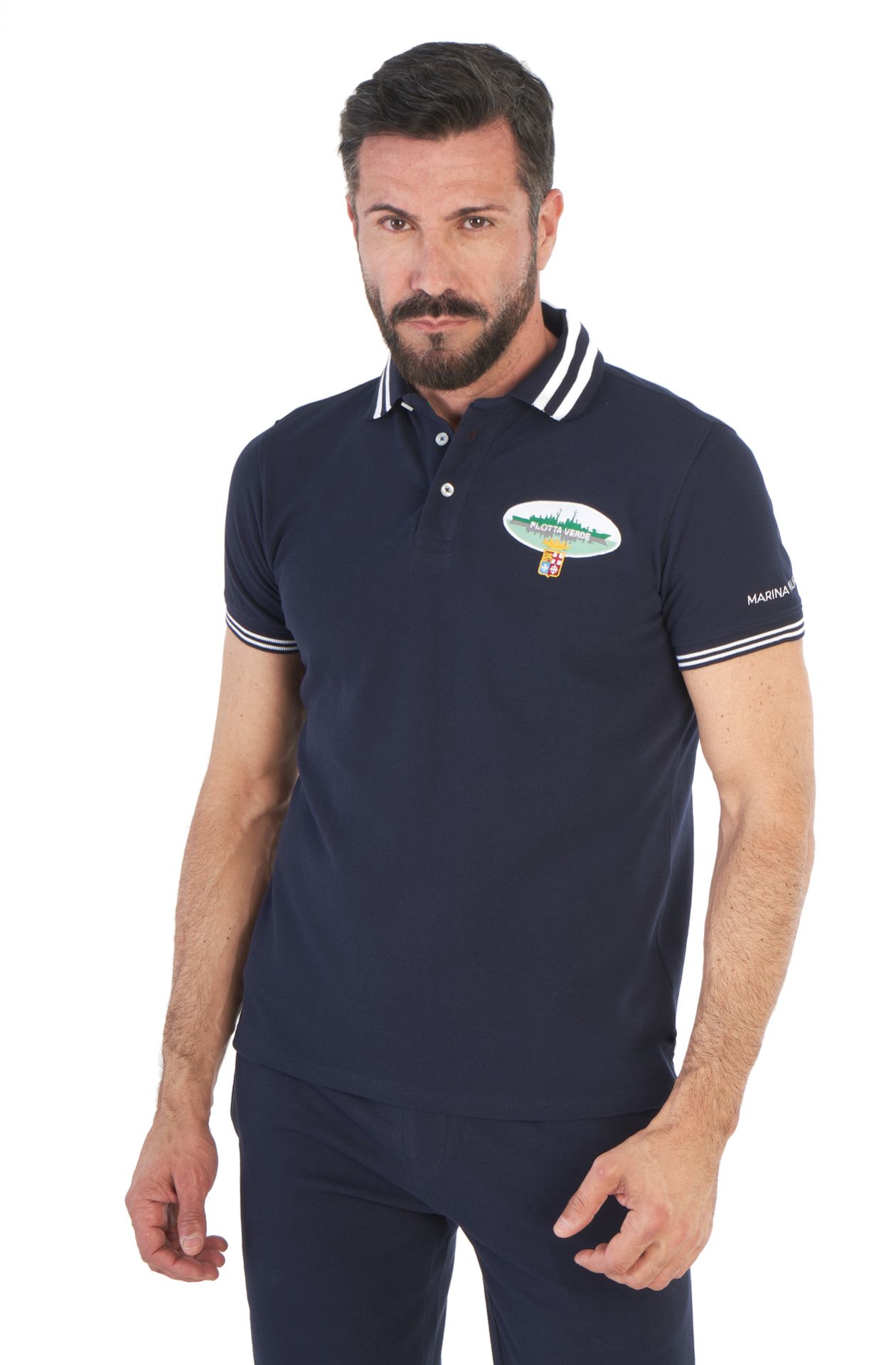 New Flotta Verde line polo shirt
