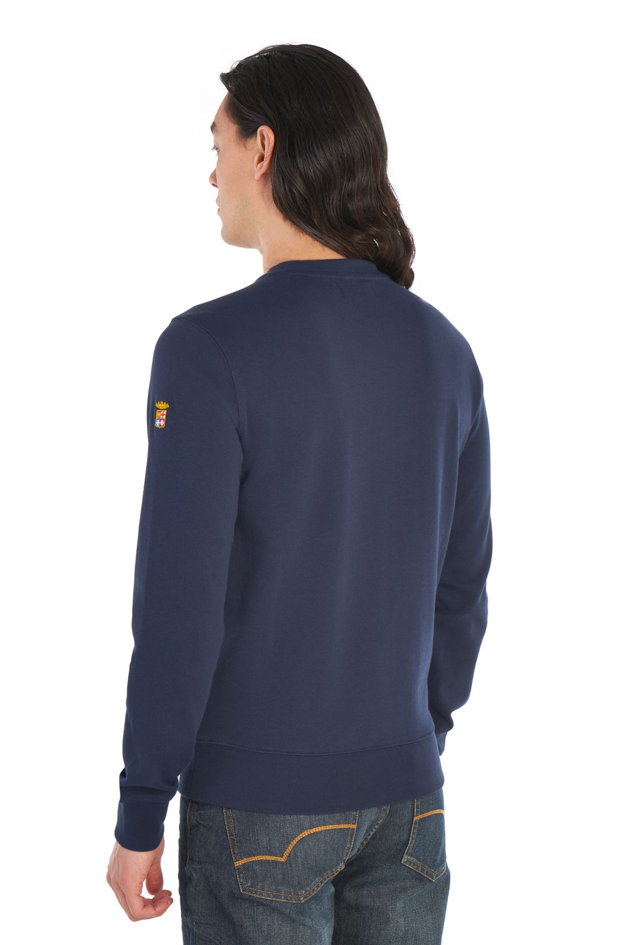 Round neck sweatshirt