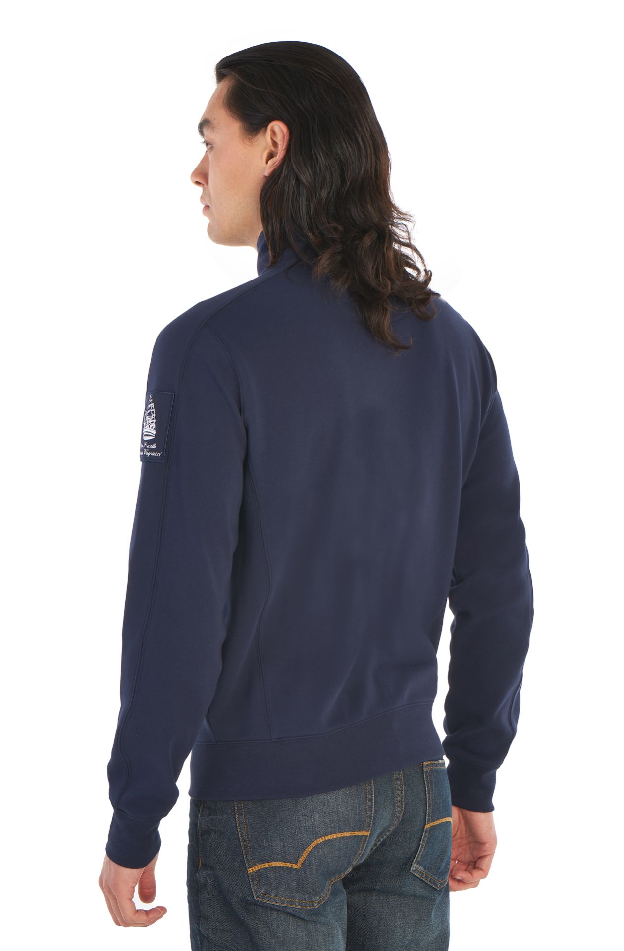 Amerigo Vespucci open sweatshirt