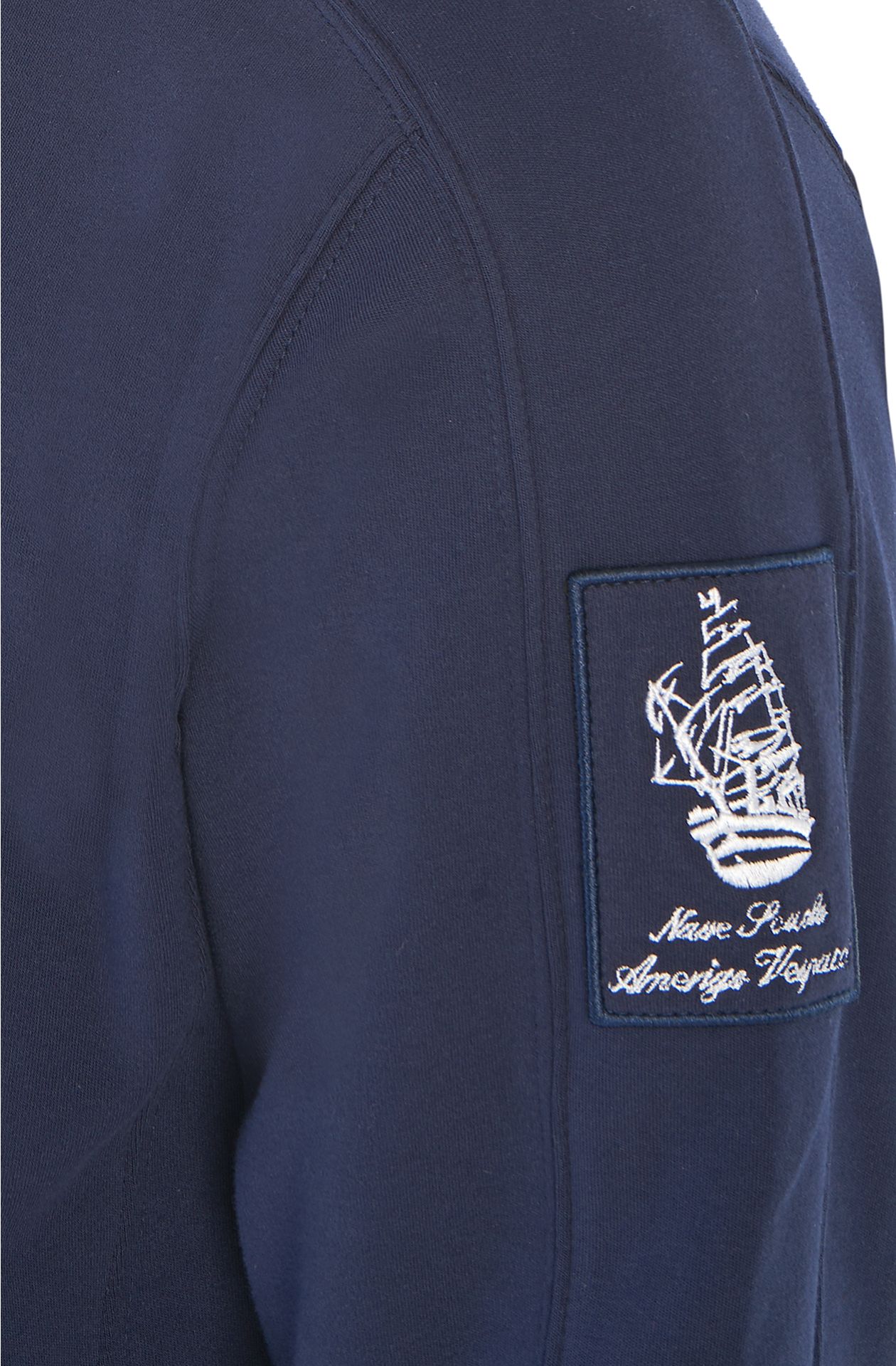 Amerigo Vespucci open sweatshirt