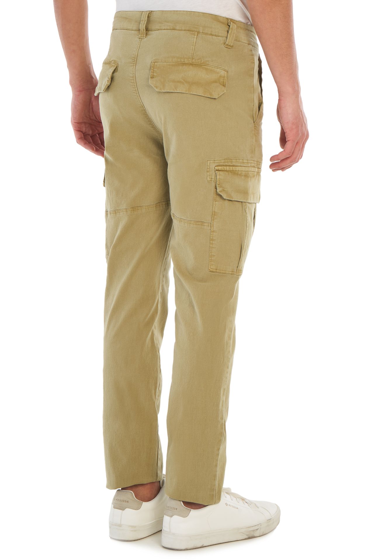 pantalones cargo largos