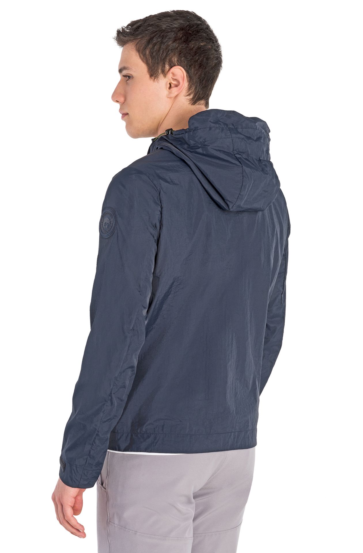 Lightweight nylon jacket