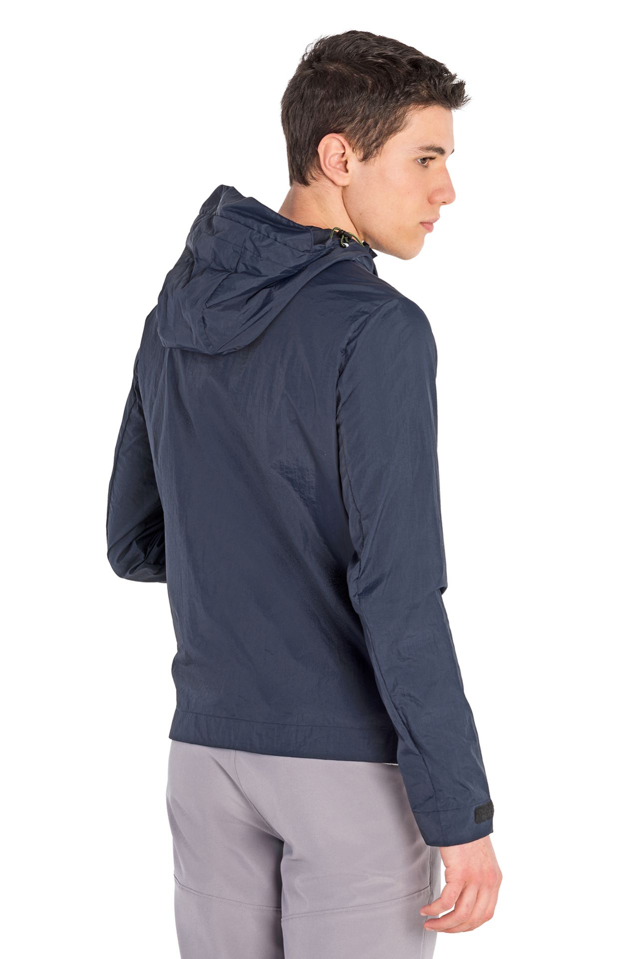 Lightweight nylon jacket
