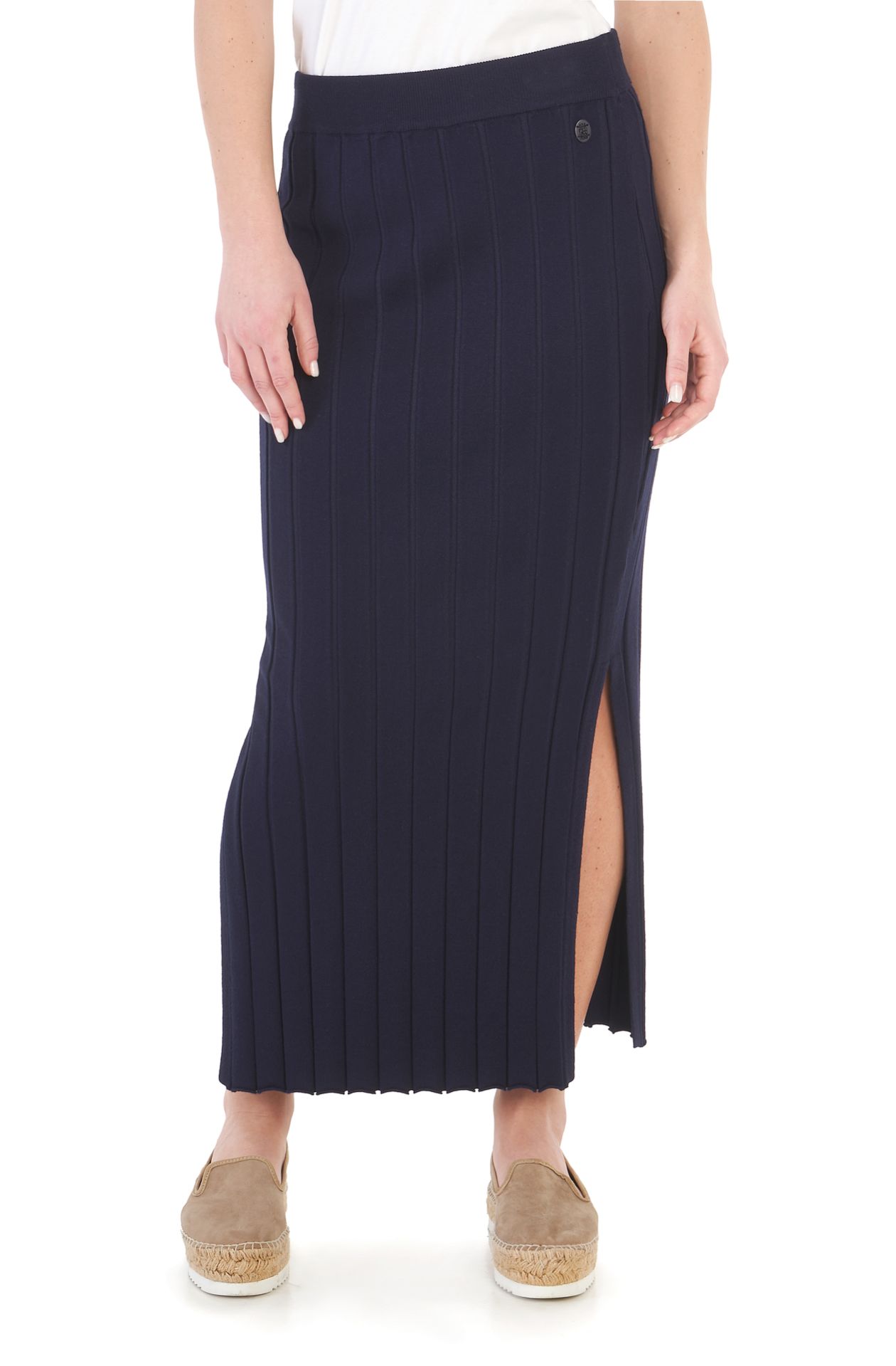 Long viscose skirt